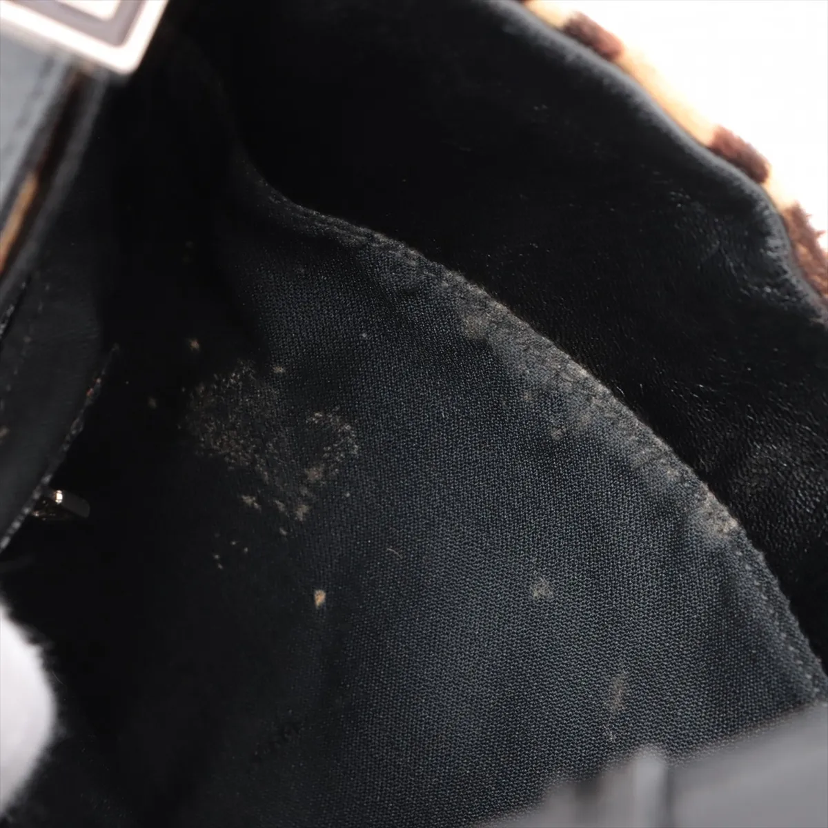 Haraco x Leather Shoulder Bag Brown x Black — view 14