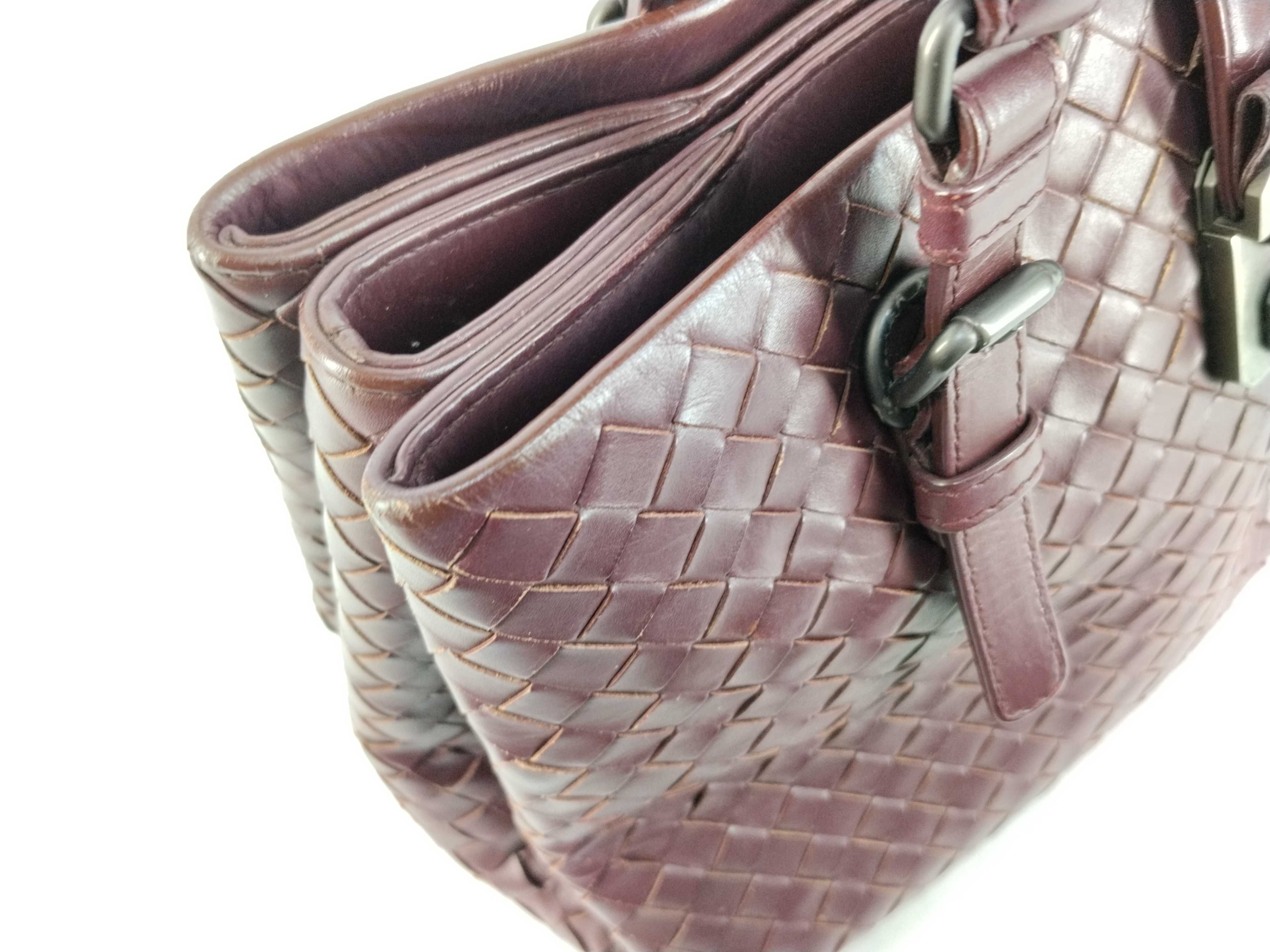 Intrecciato Roma Handbag — view 8