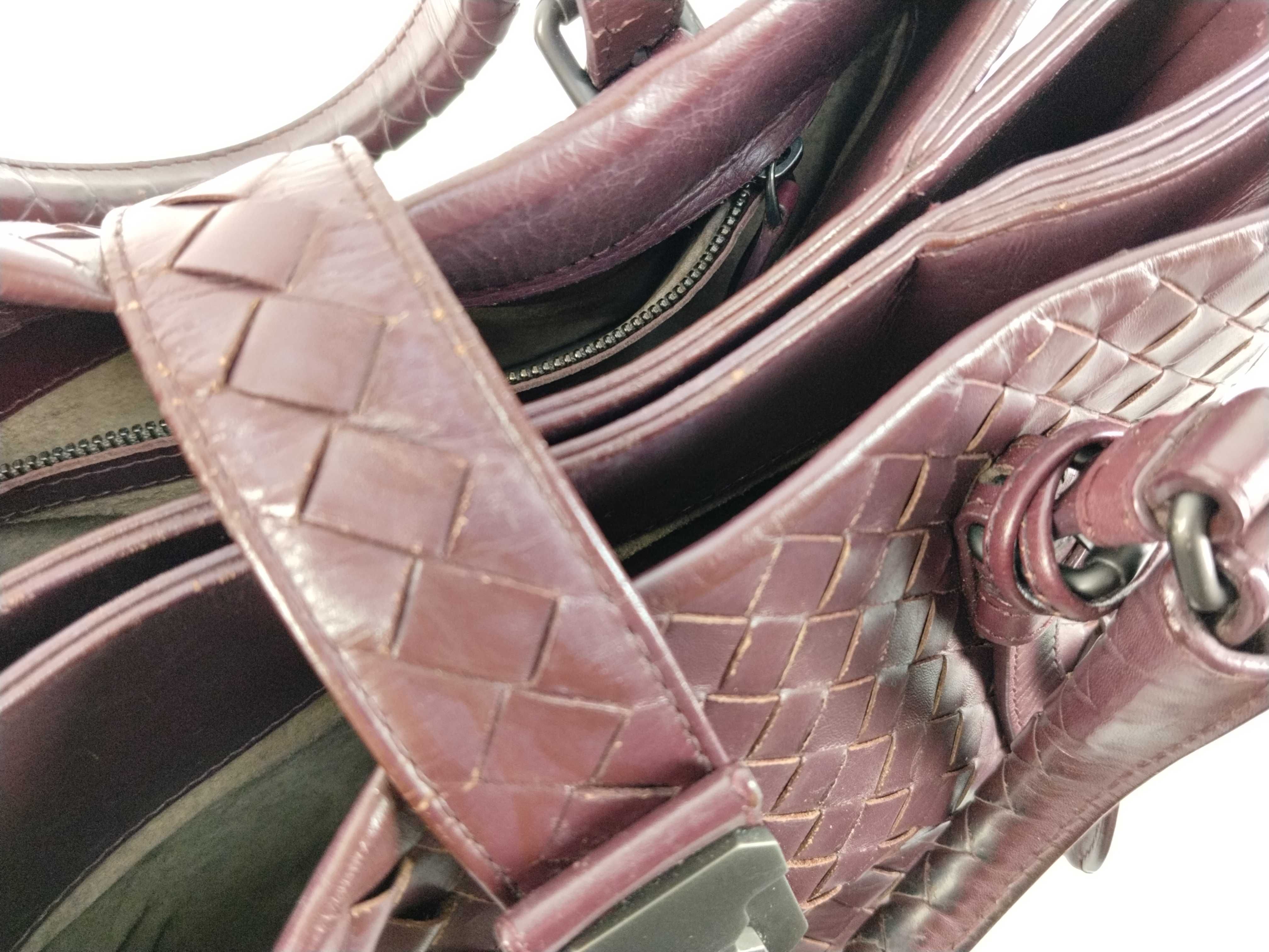 Intrecciato Roma Handbag — view 9