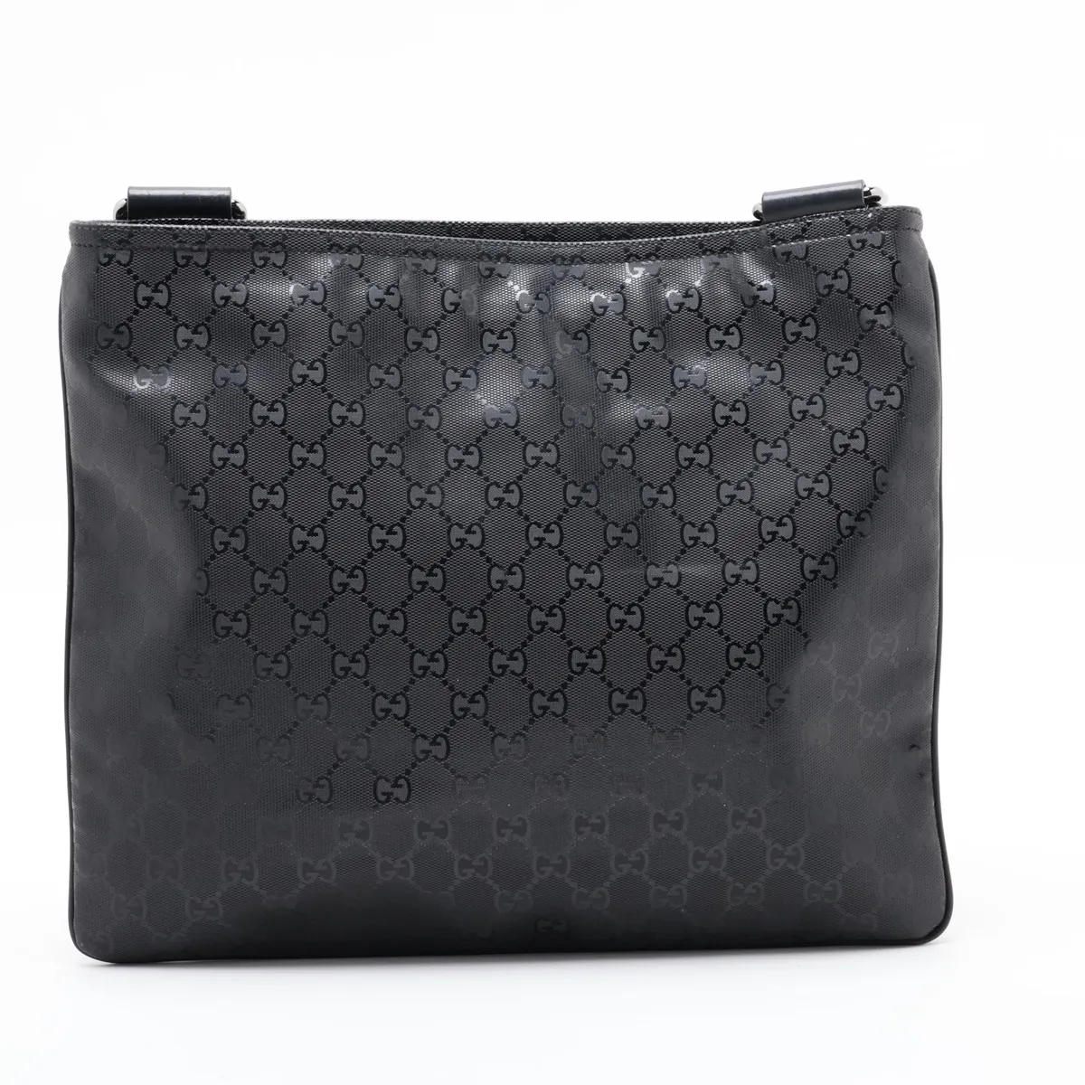GG Imprime PVC Shoulder Bag, Gray, 201446 — view 2
