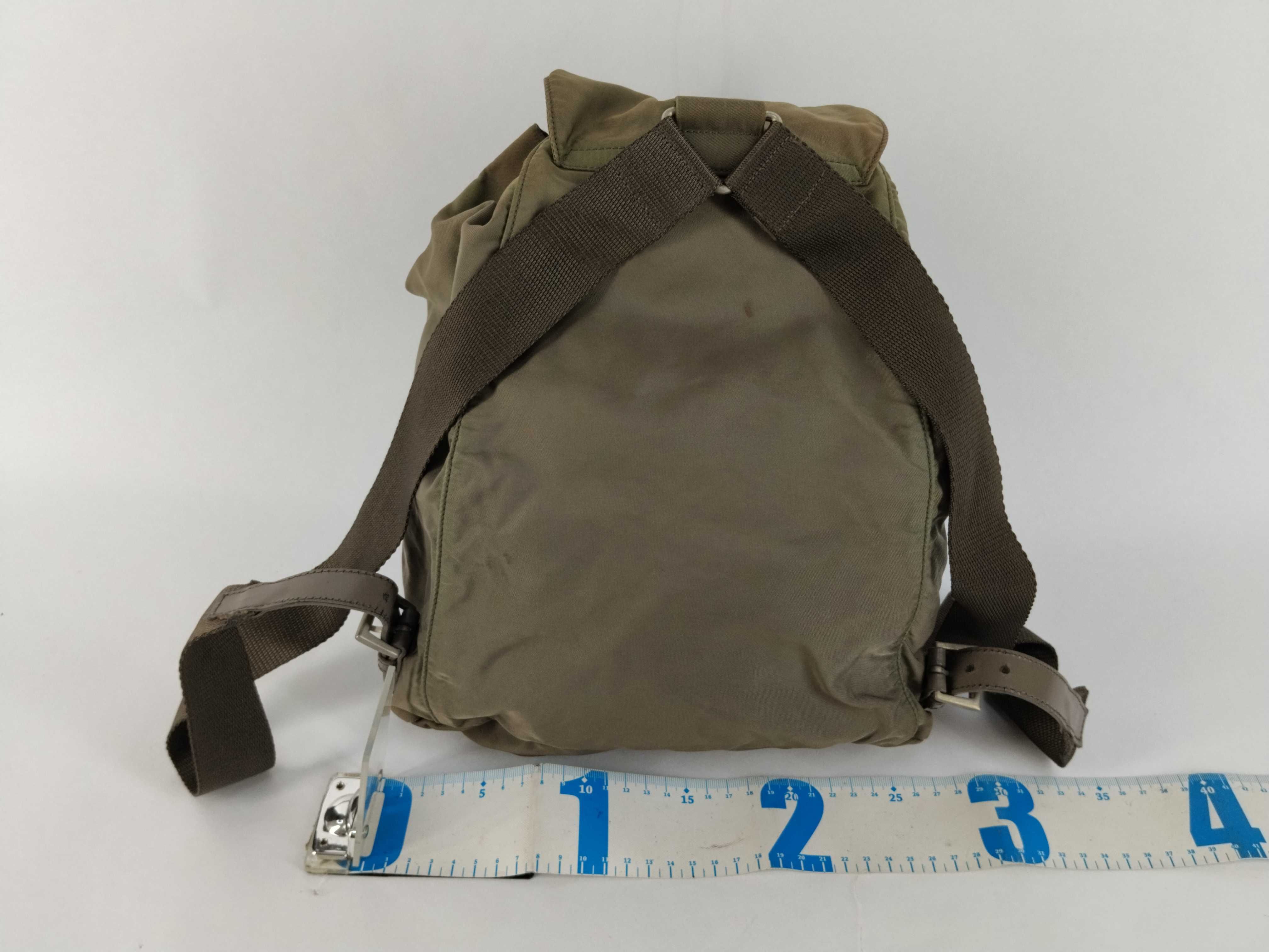 nylon backpack, khaki backpack — view 2
