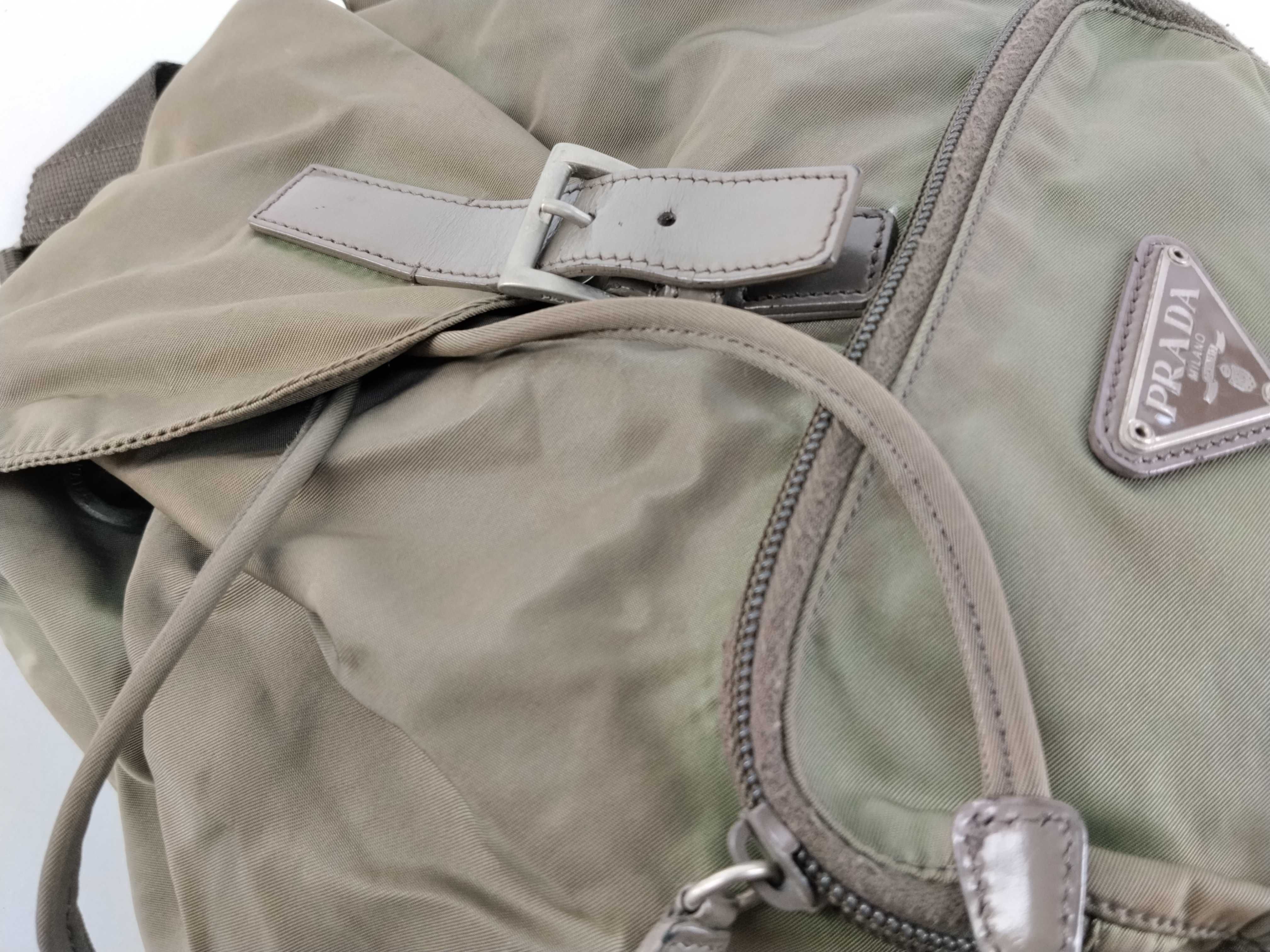 nylon backpack, khaki backpack — view 8