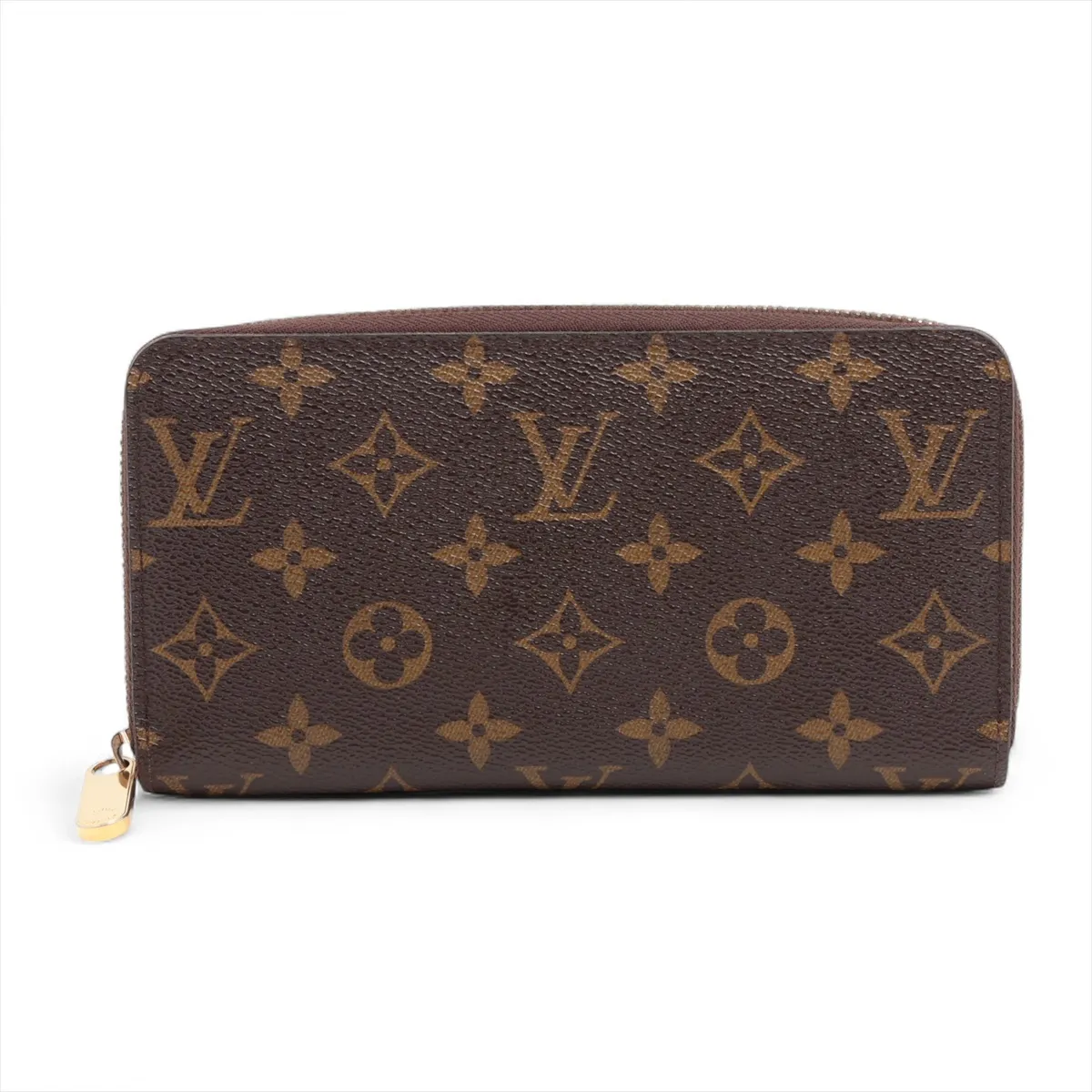 Monogram Zippy Wallet M60017 SP0173 Brown Round Zip Wallet