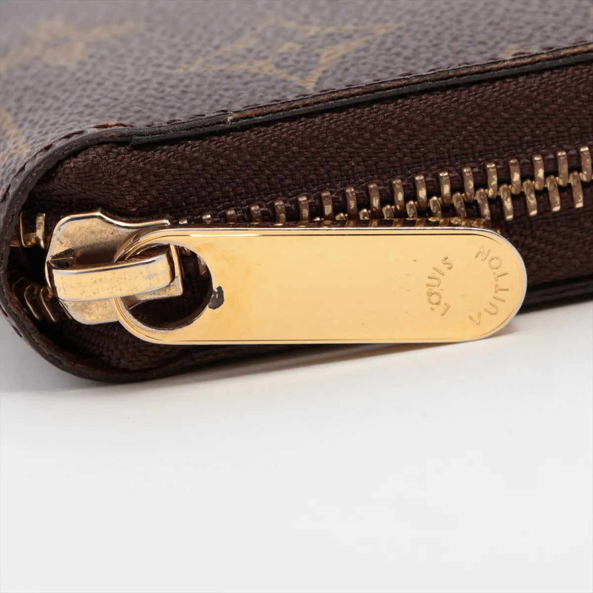 Monogram Zippy Wallet M60017 SP0173 Brown Round Zip Wallet — view 13