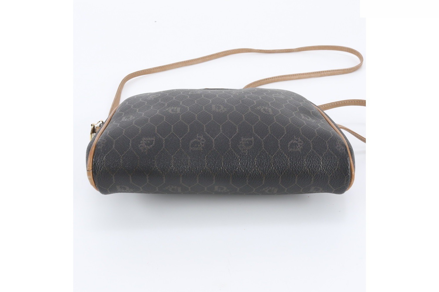 Honeycomb Leather Shoulder Bag — view 5