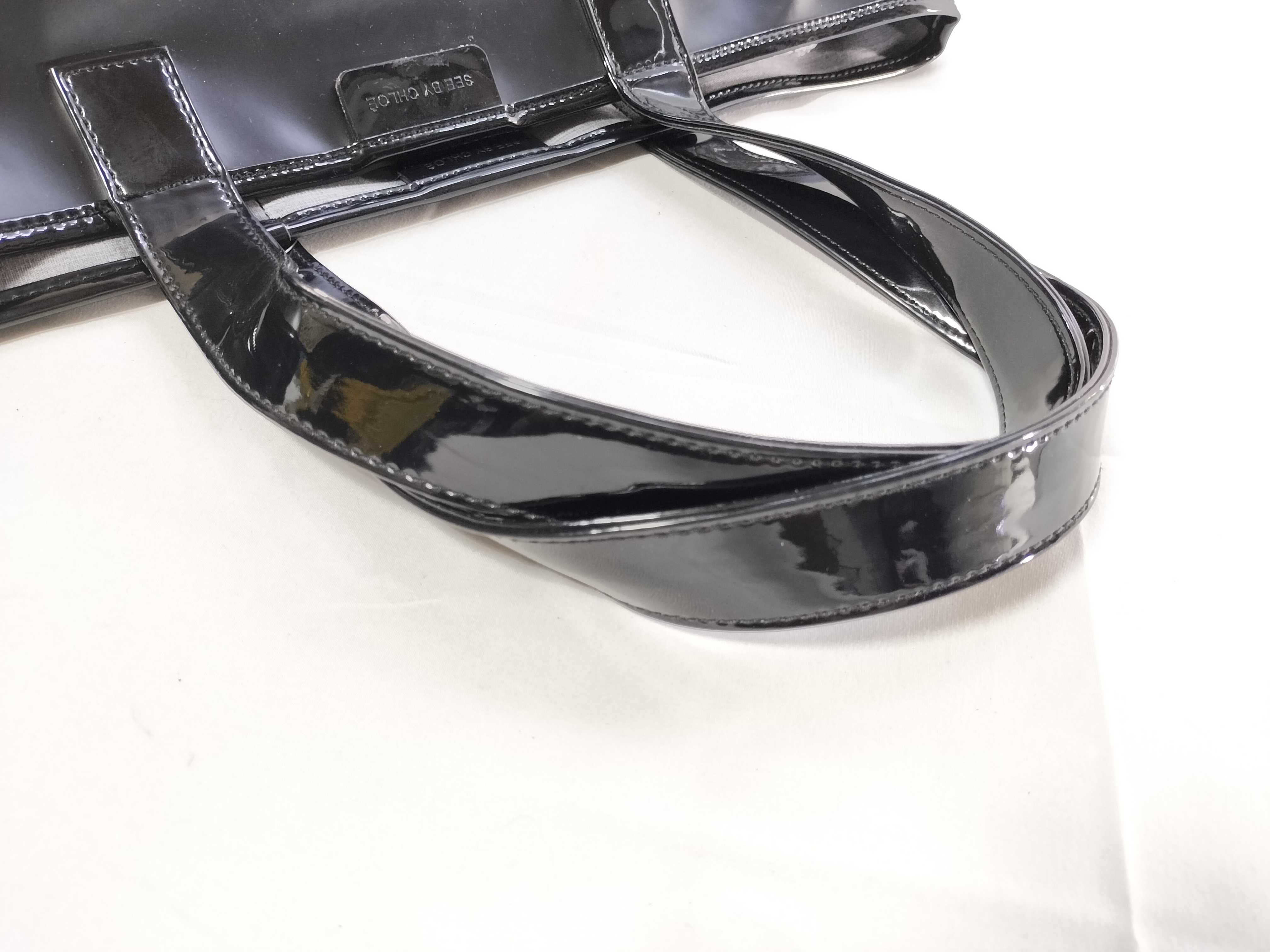SEE BY CHLOE Leather Tote Bag, Black Tote Bag — view 3