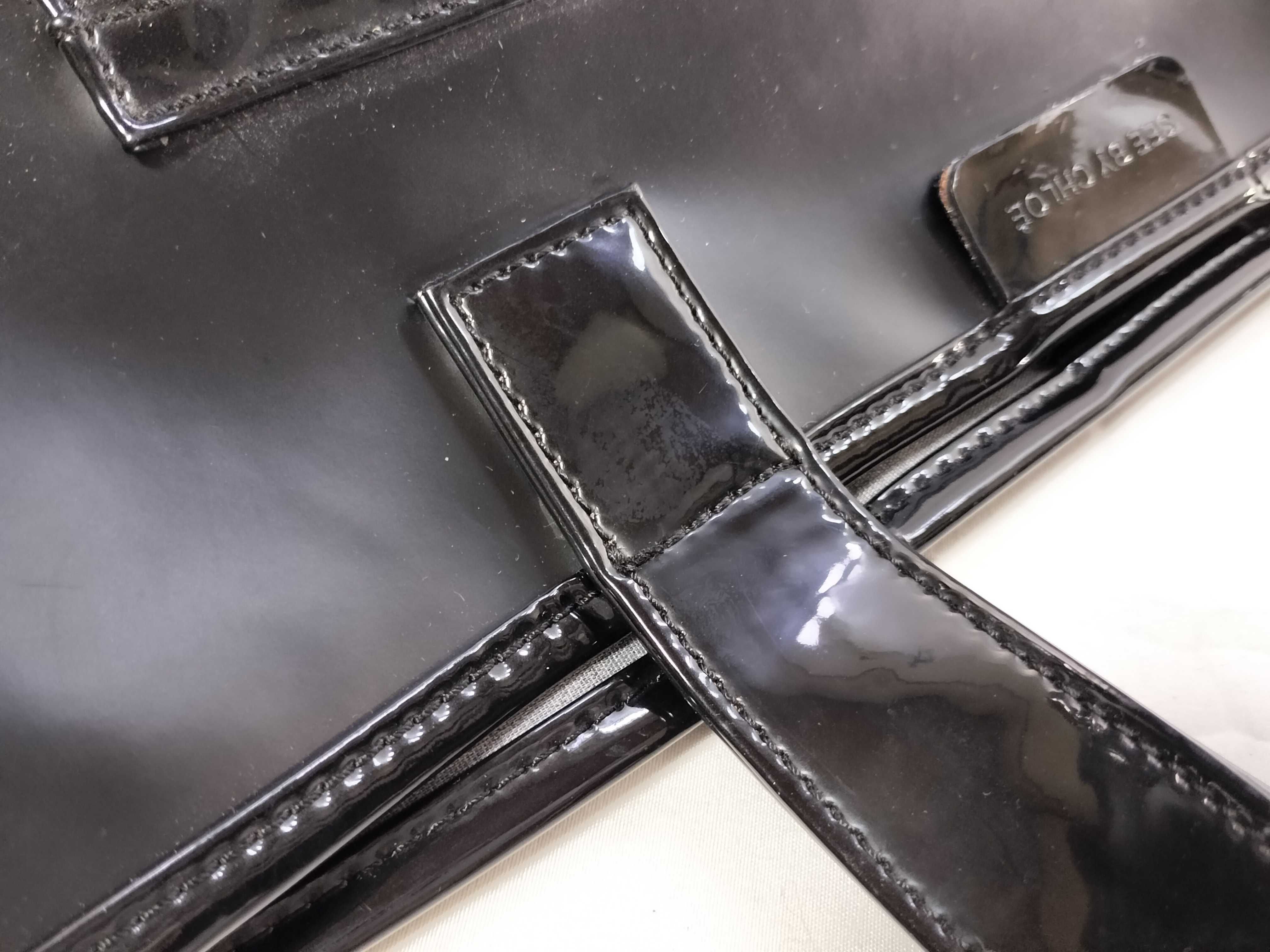 SEE BY CHLOE Leather Tote Bag, Black Tote Bag — view 5