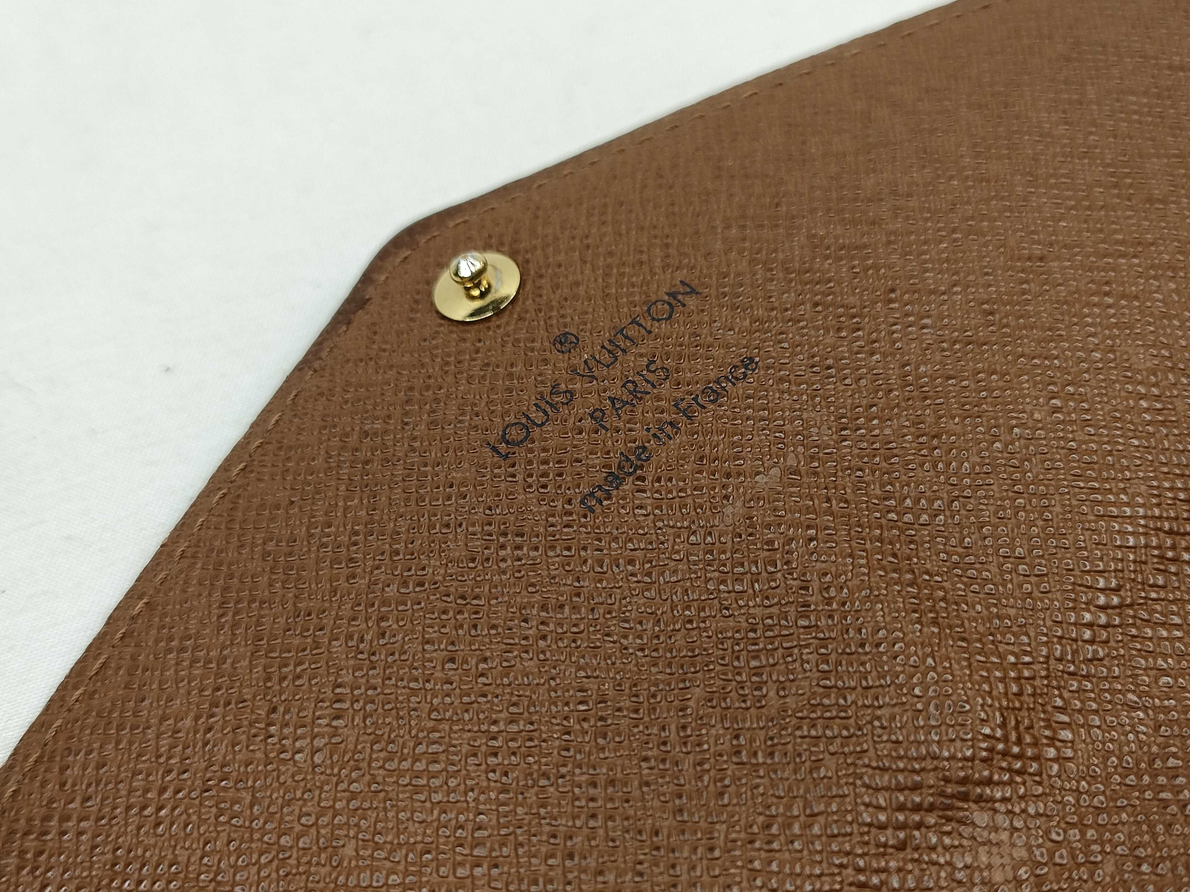 Monogram Louis Vuitton Monogram Portefeuille Sarah Wallet — view 12