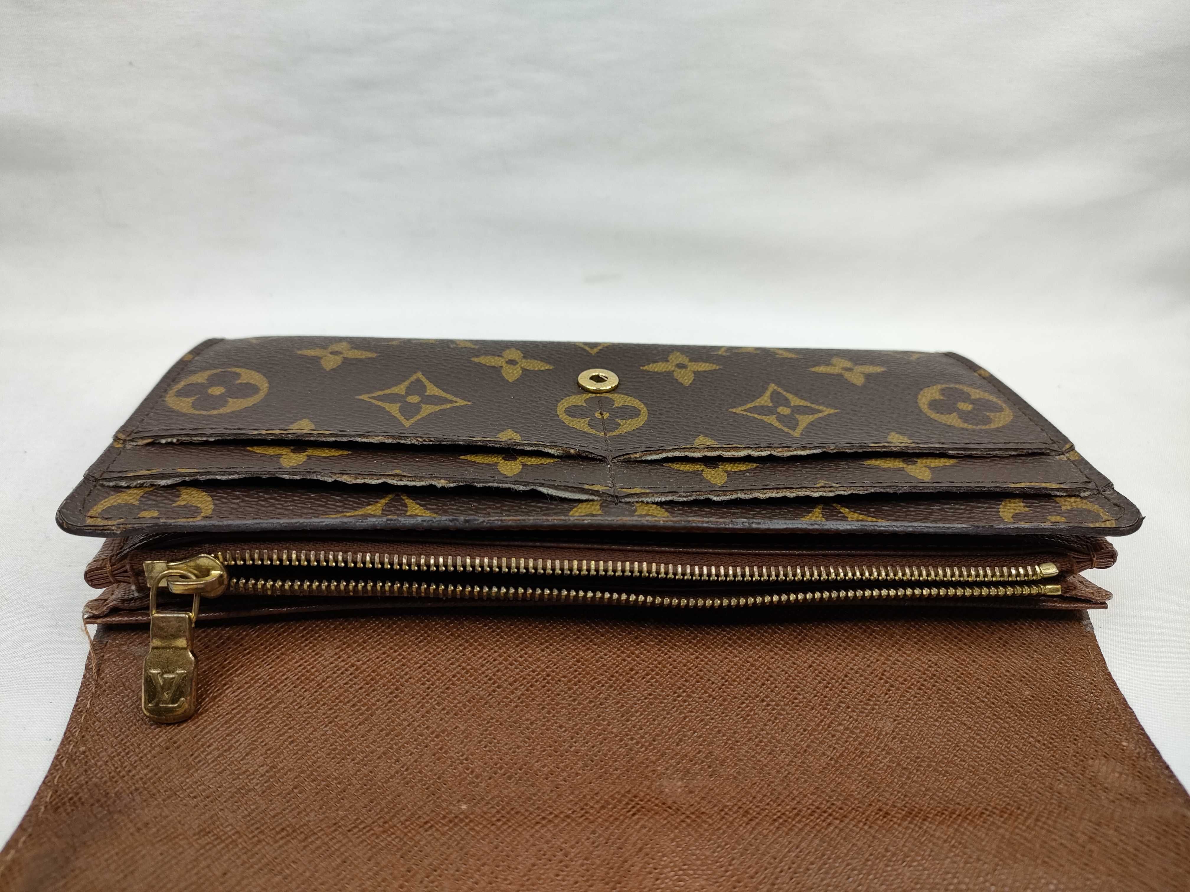 Monogram Louis Vuitton Monogram Portefeuille Sarah Wallet — view 13