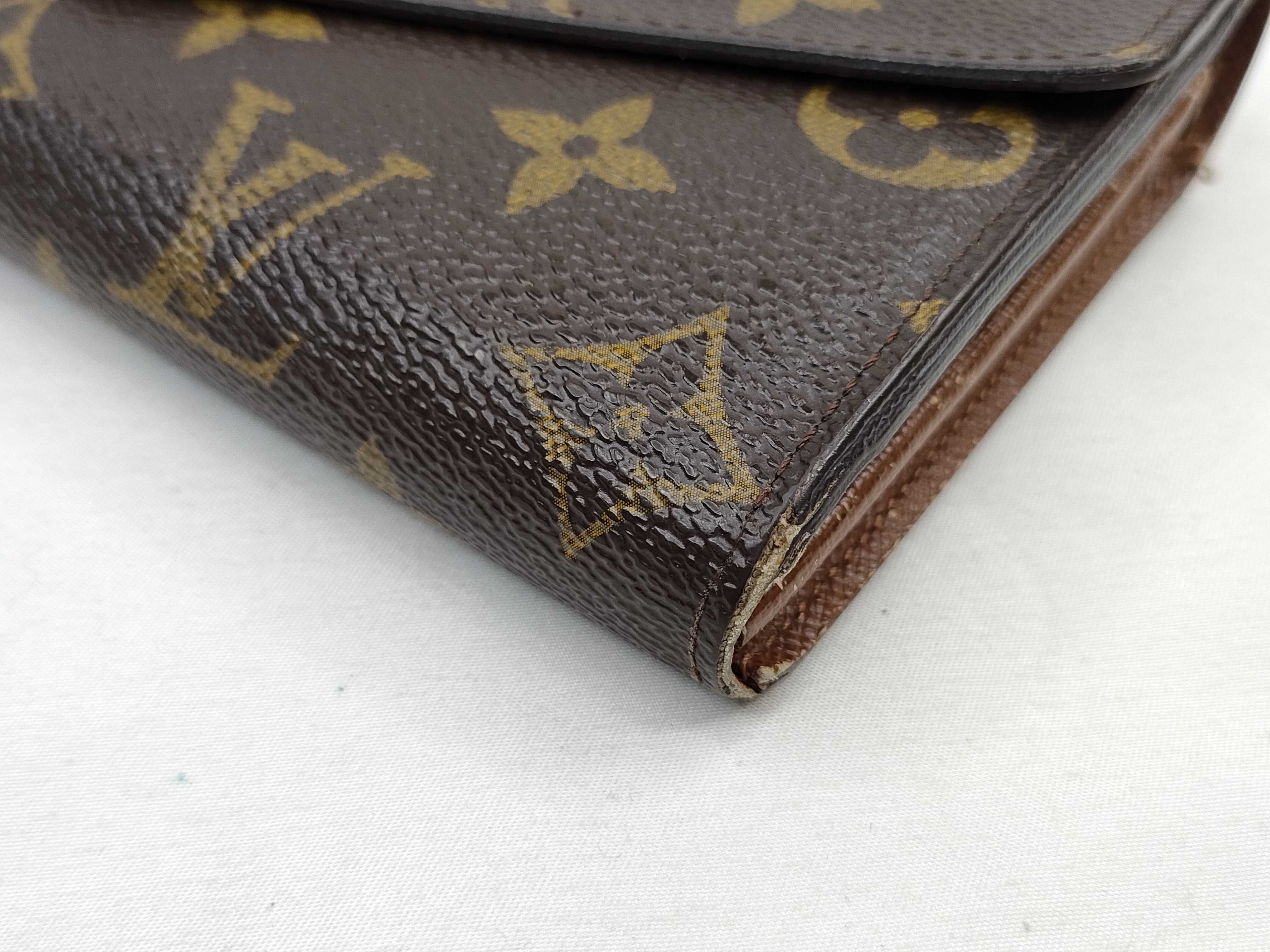 Monogram Louis Vuitton Monogram Portefeuille Sarah Wallet — view 3