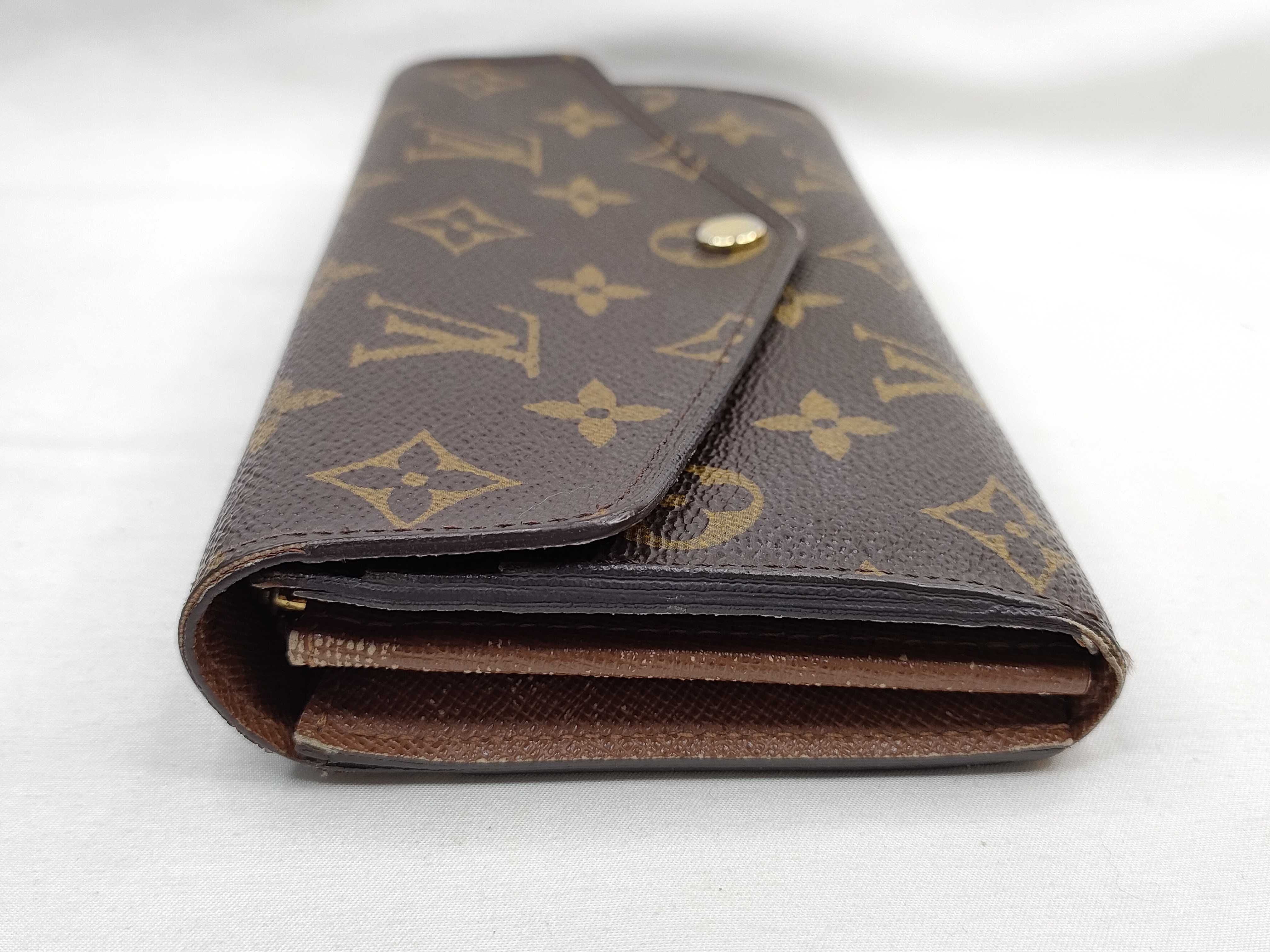 Monogram Louis Vuitton Monogram Portefeuille Sarah Wallet — view 5