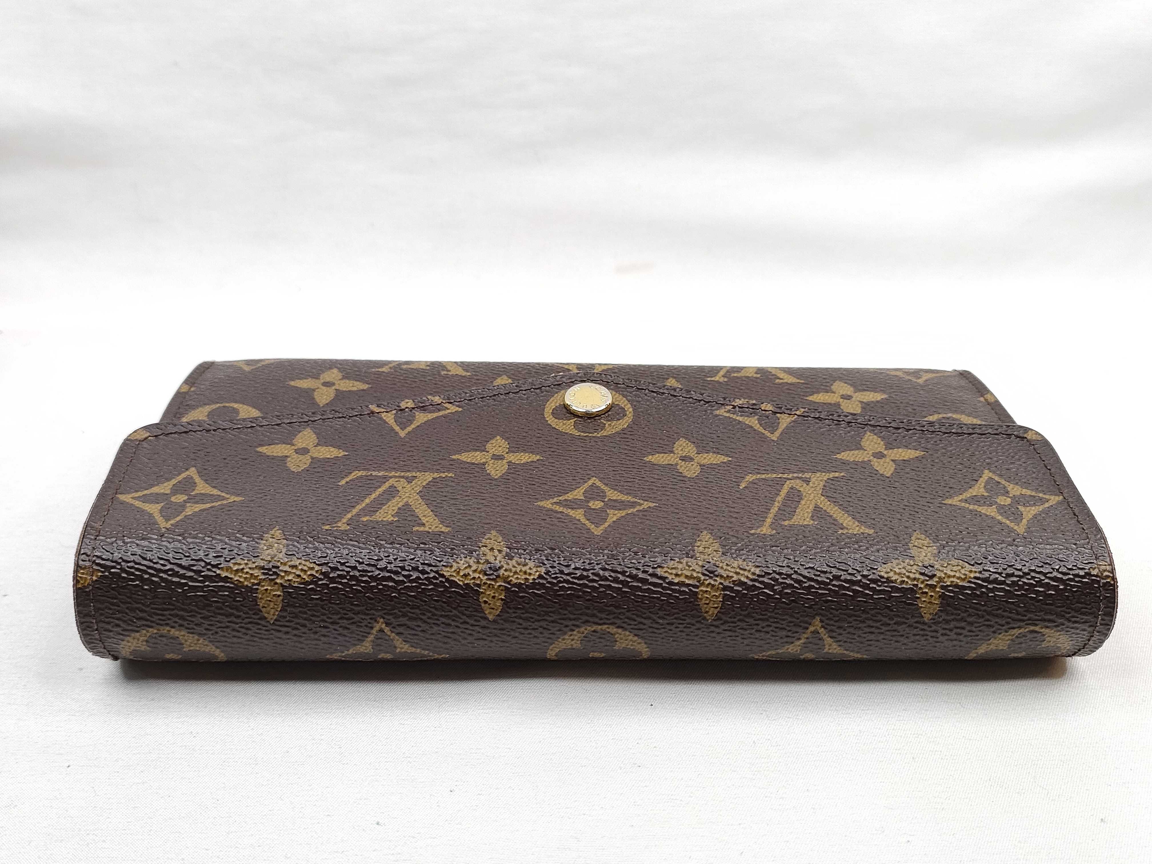 Monogram Louis Vuitton Monogram Portefeuille Sarah Wallet — view 6