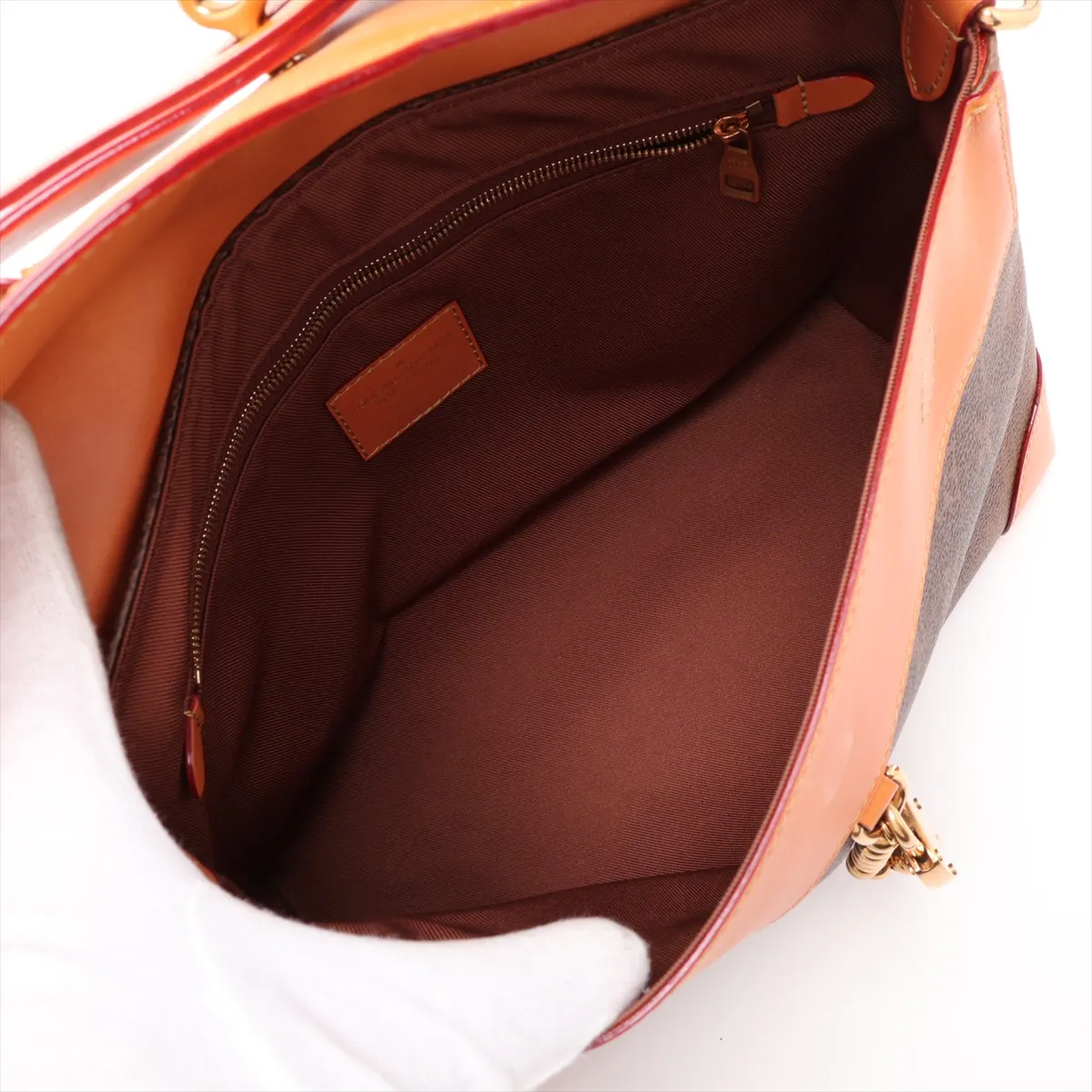 Monogram Dust Steamer Crossbody M11533 Brown (RFID detected) — view 6
