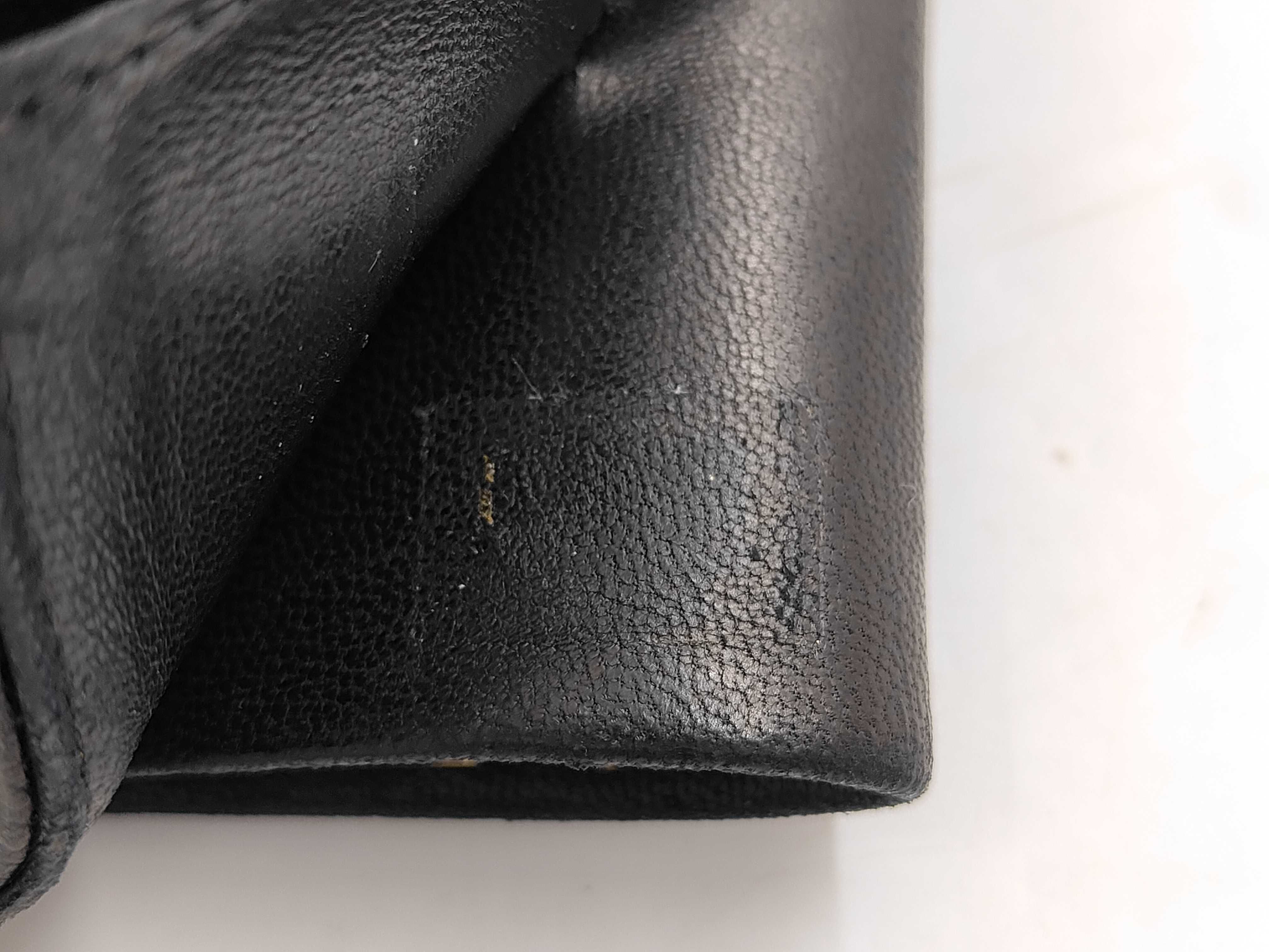 Coco Mark Caviar Leather Long Wallet — view 10