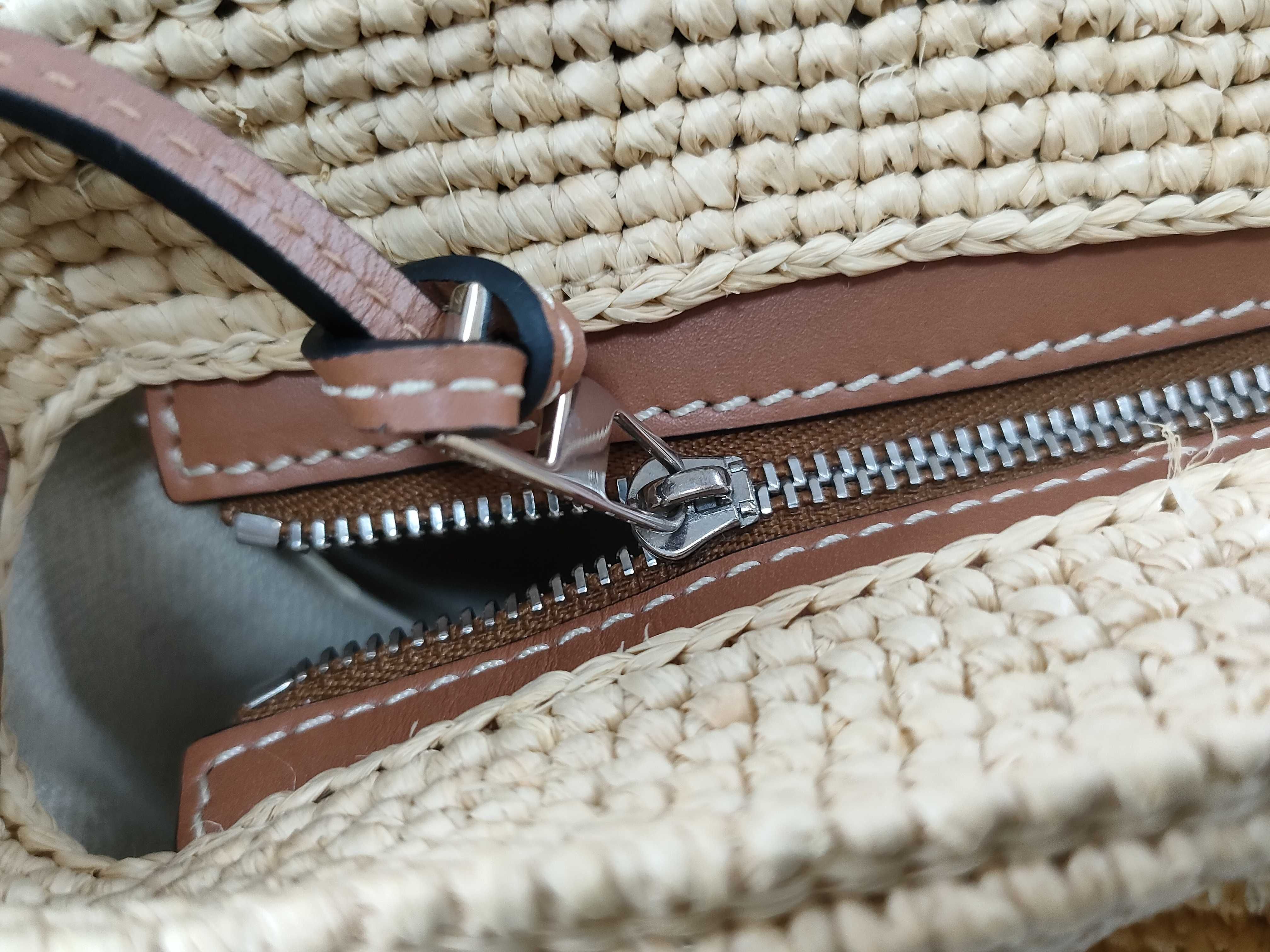 Raffia Shoulder Bag — view 9
