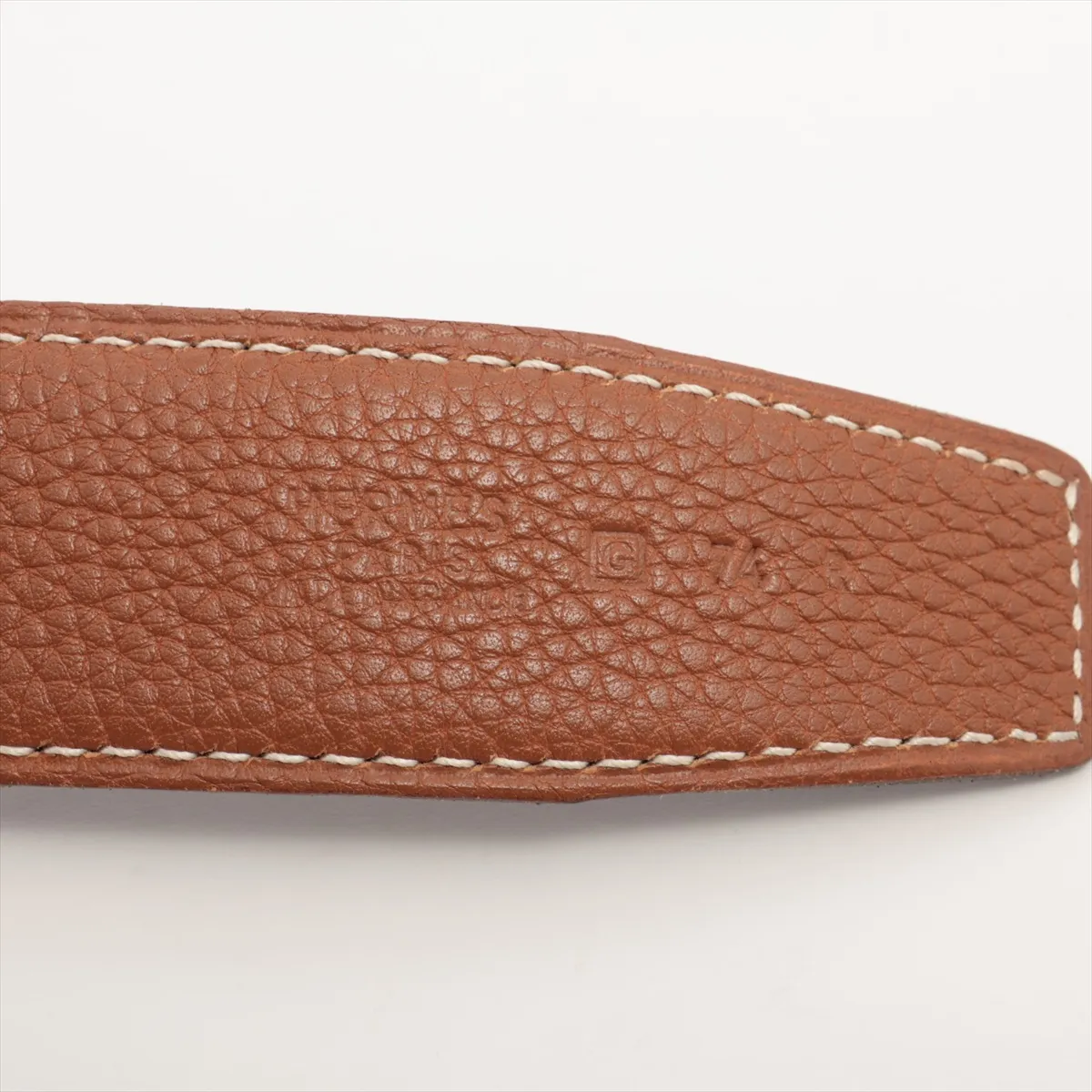 H-belt G:2003 Belt 74 GP x Leather Gold x Black — view 5
