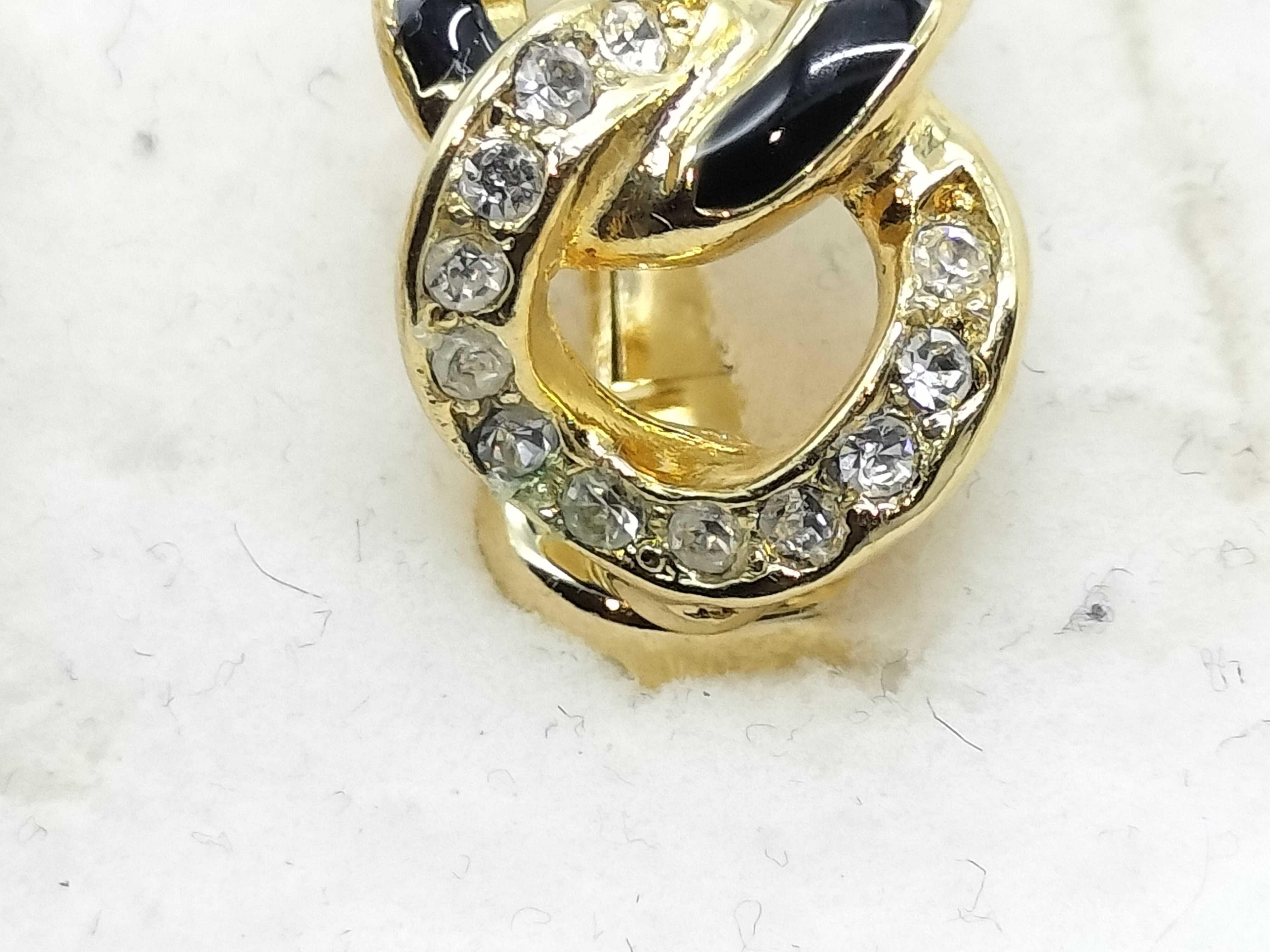Rhinestone Earrings — view 2