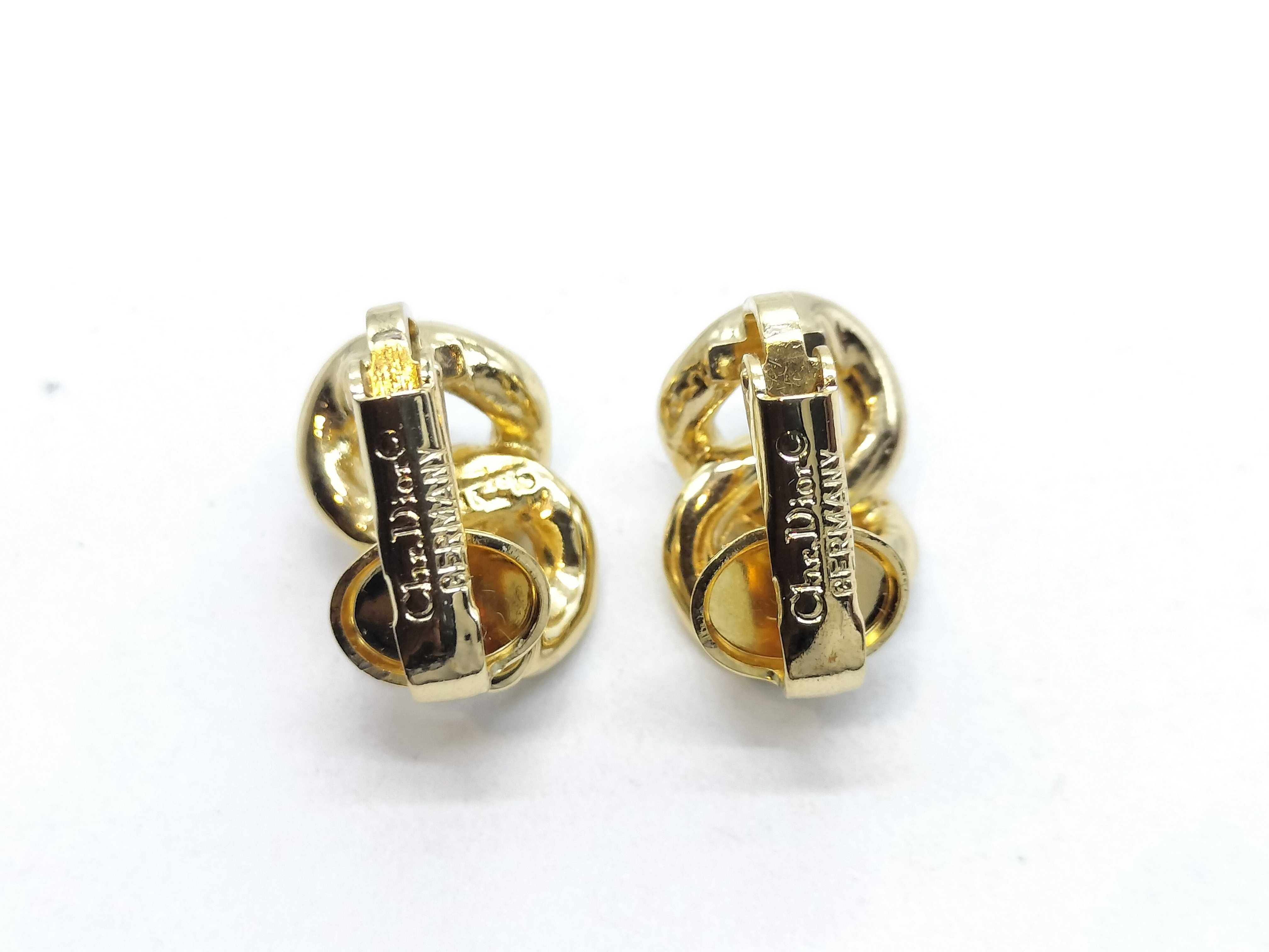 Rhinestone Earrings — view 3