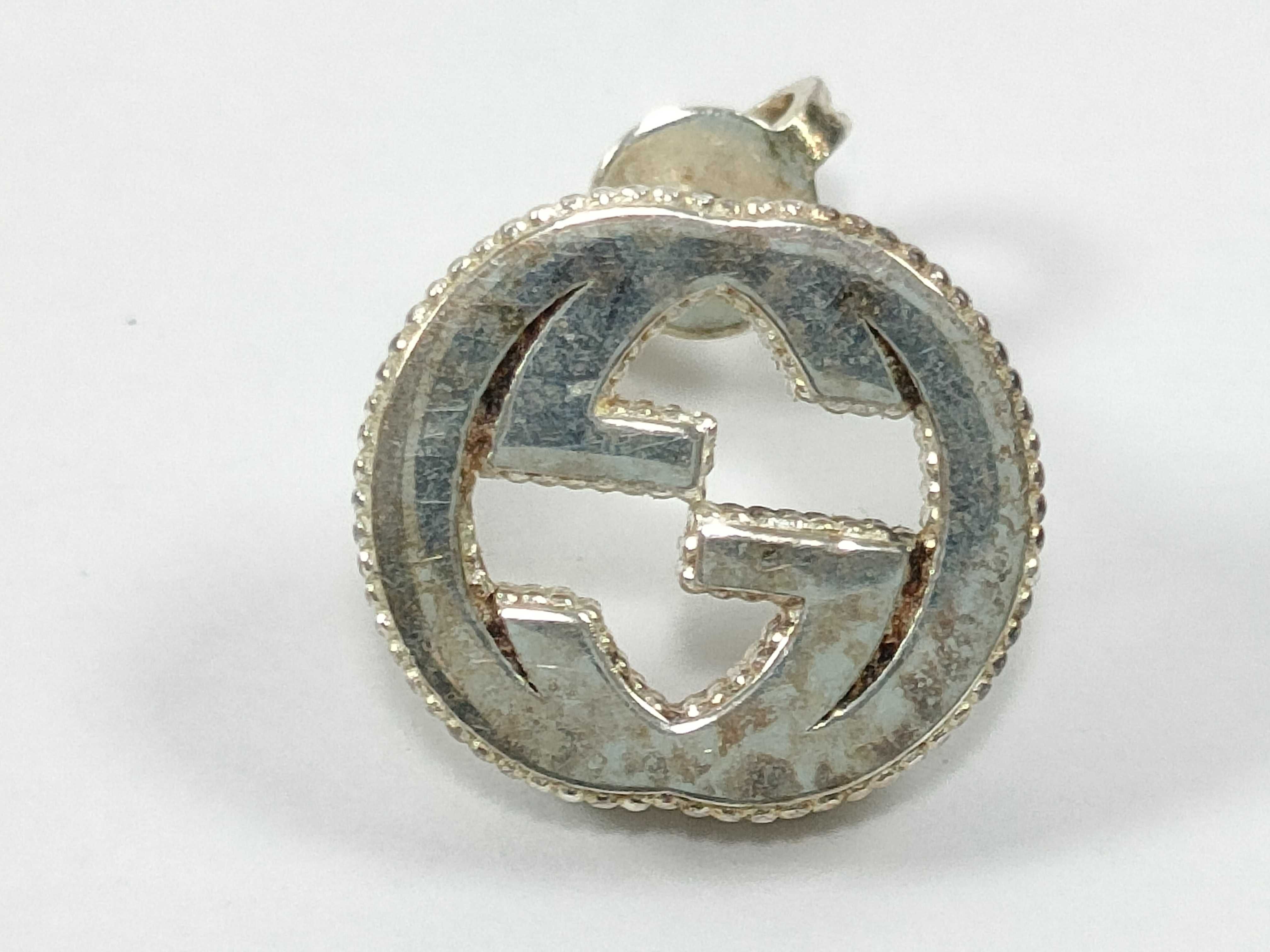 SV925 Interlocking G Earrings — view 2