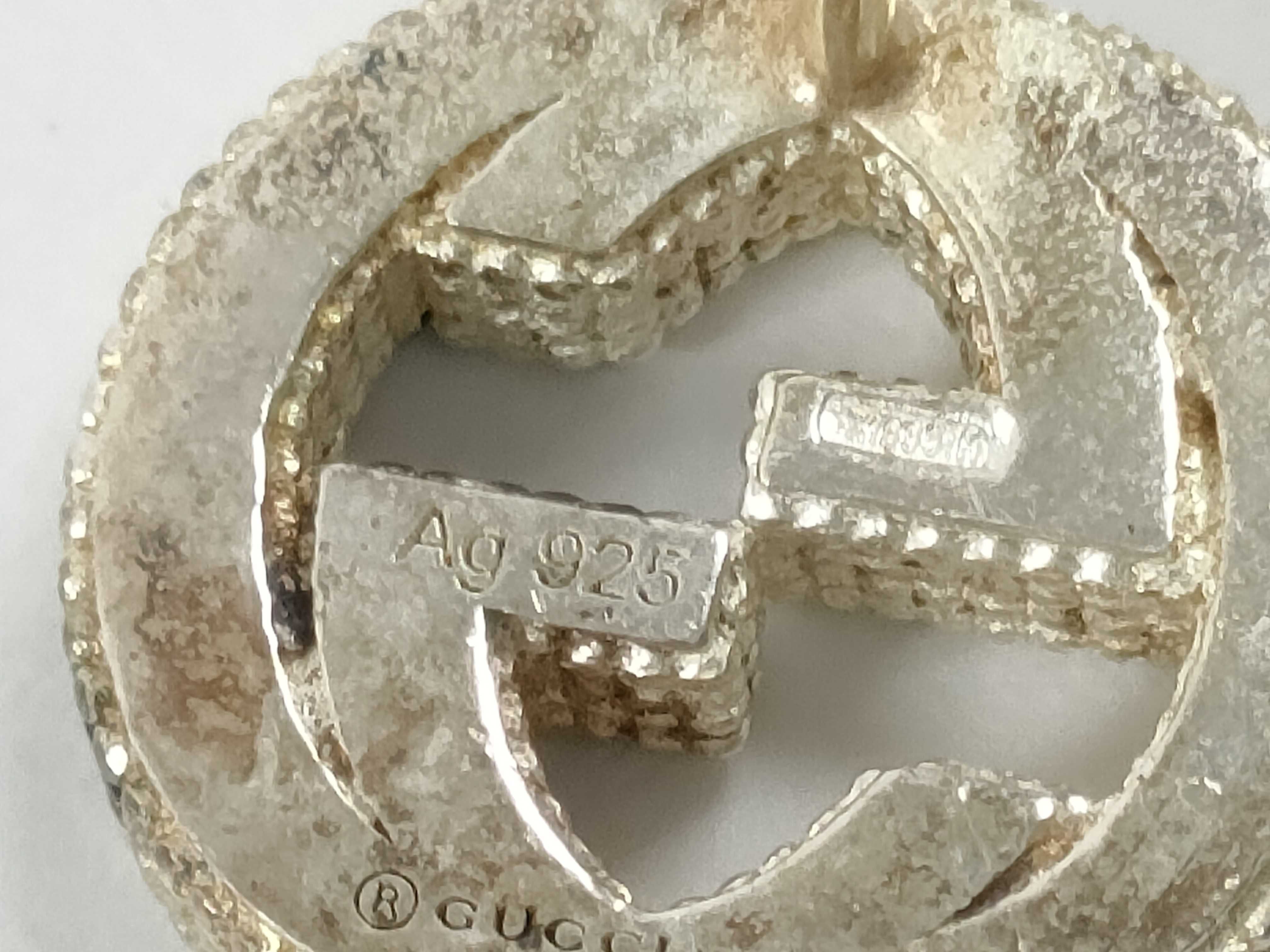 SV925 Interlocking G Earrings — view 7