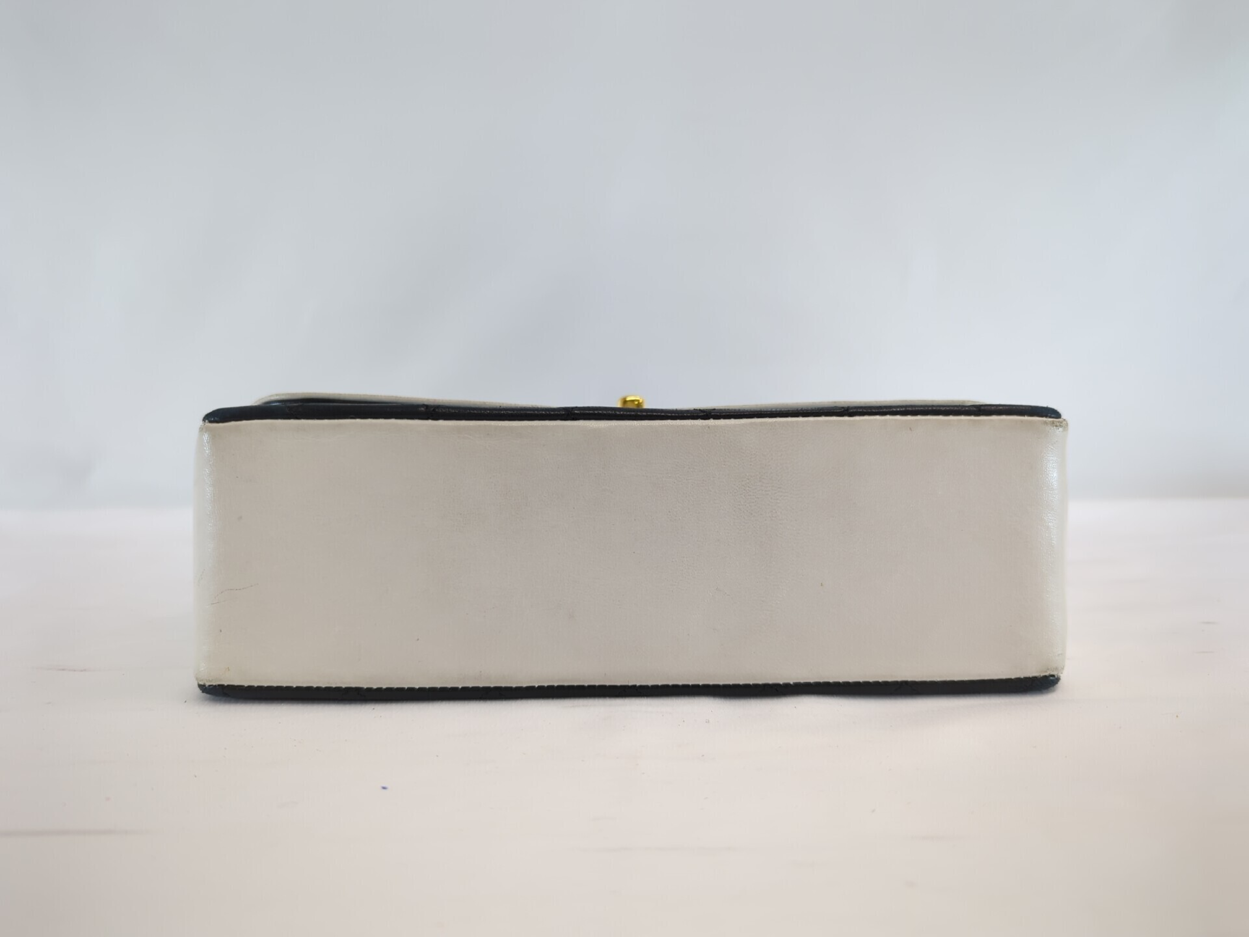 Lambskin Mini Matelassé Bicolor Shoulder Bag with Pouch (Series 1) — view 5