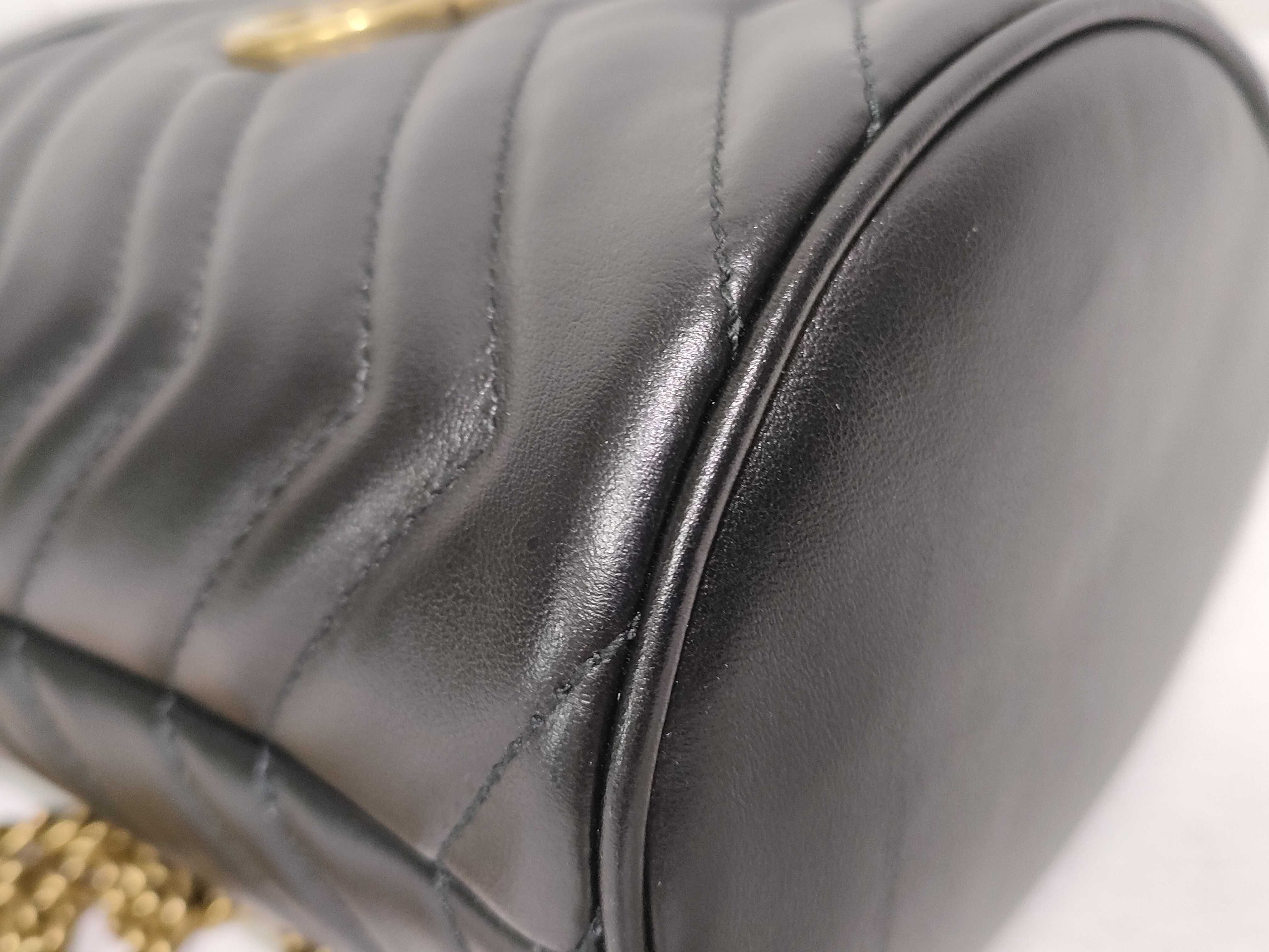 GG Marmont Quilted Chain Bag Shoulder Bag — view 6