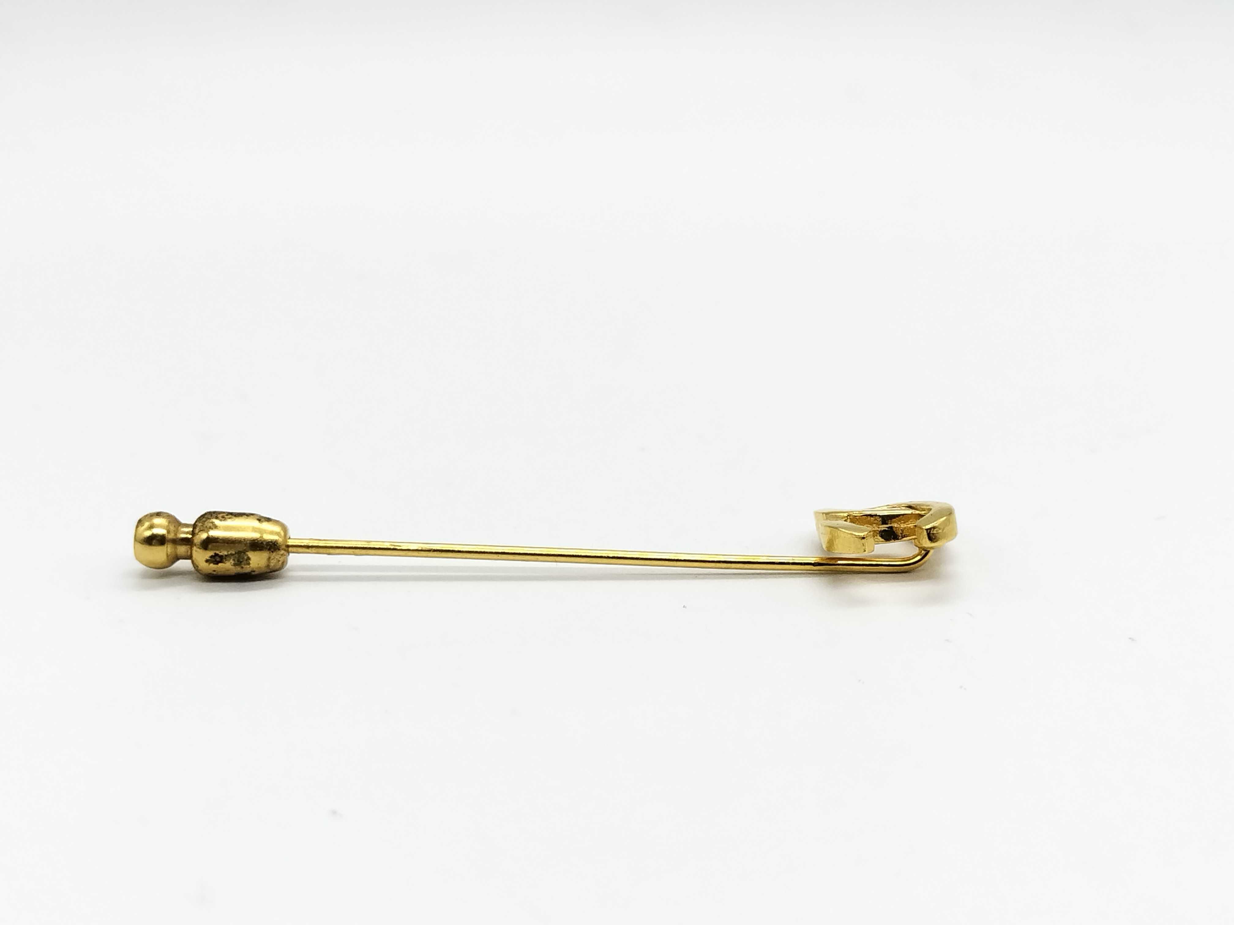 Coco Pin Brooch Gold Brooch — view 2