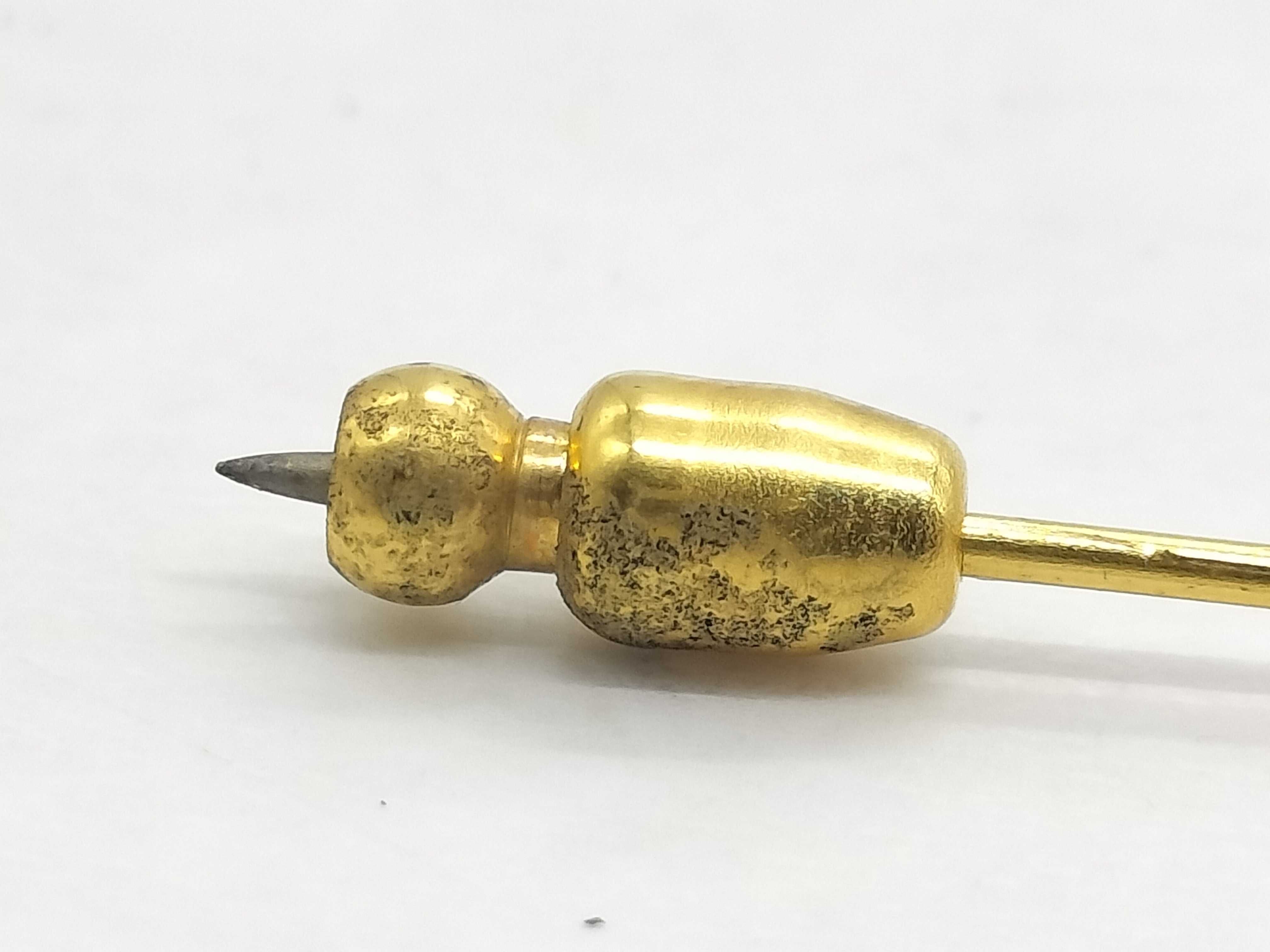 Coco Pin Brooch Gold Brooch — view 7