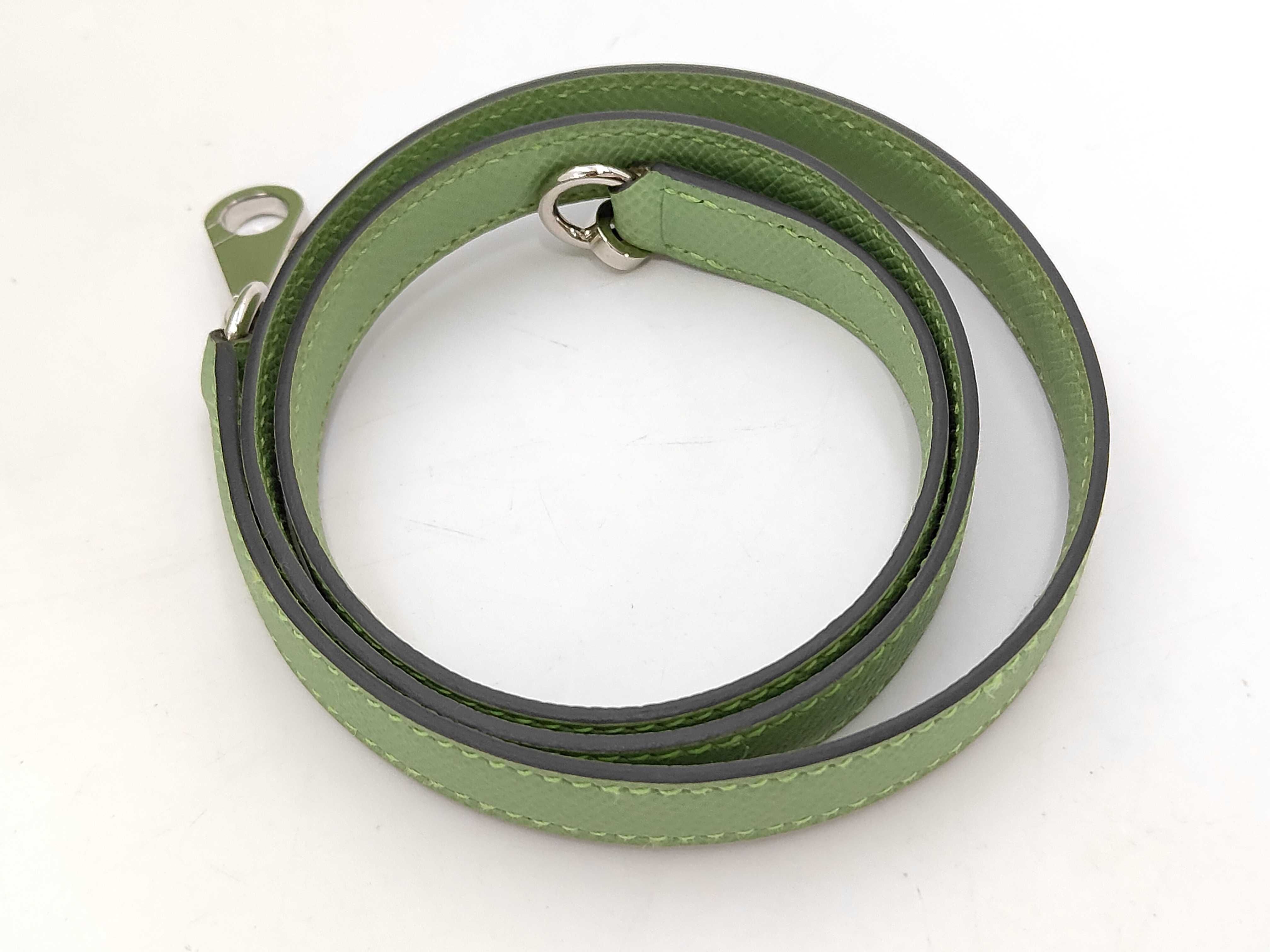 Kelly 28 Sellier Vert Cricket Epsom Leather Silver Hardware Z Stamp Handbag — view 11