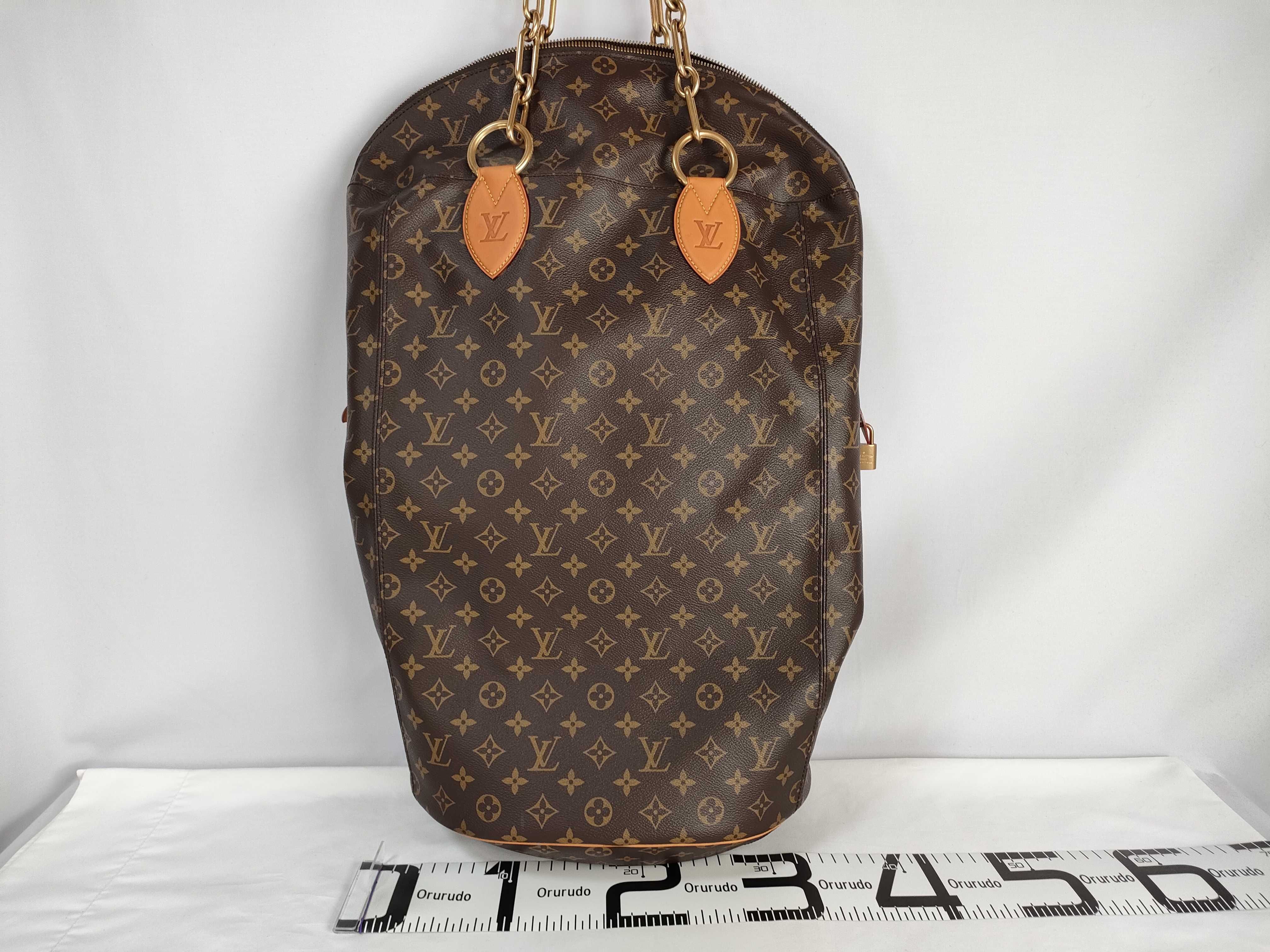 Monogram Karl Lagerfeld Collaboration Perforated Bag GM (Zipper torn) Tote Bag — view 2