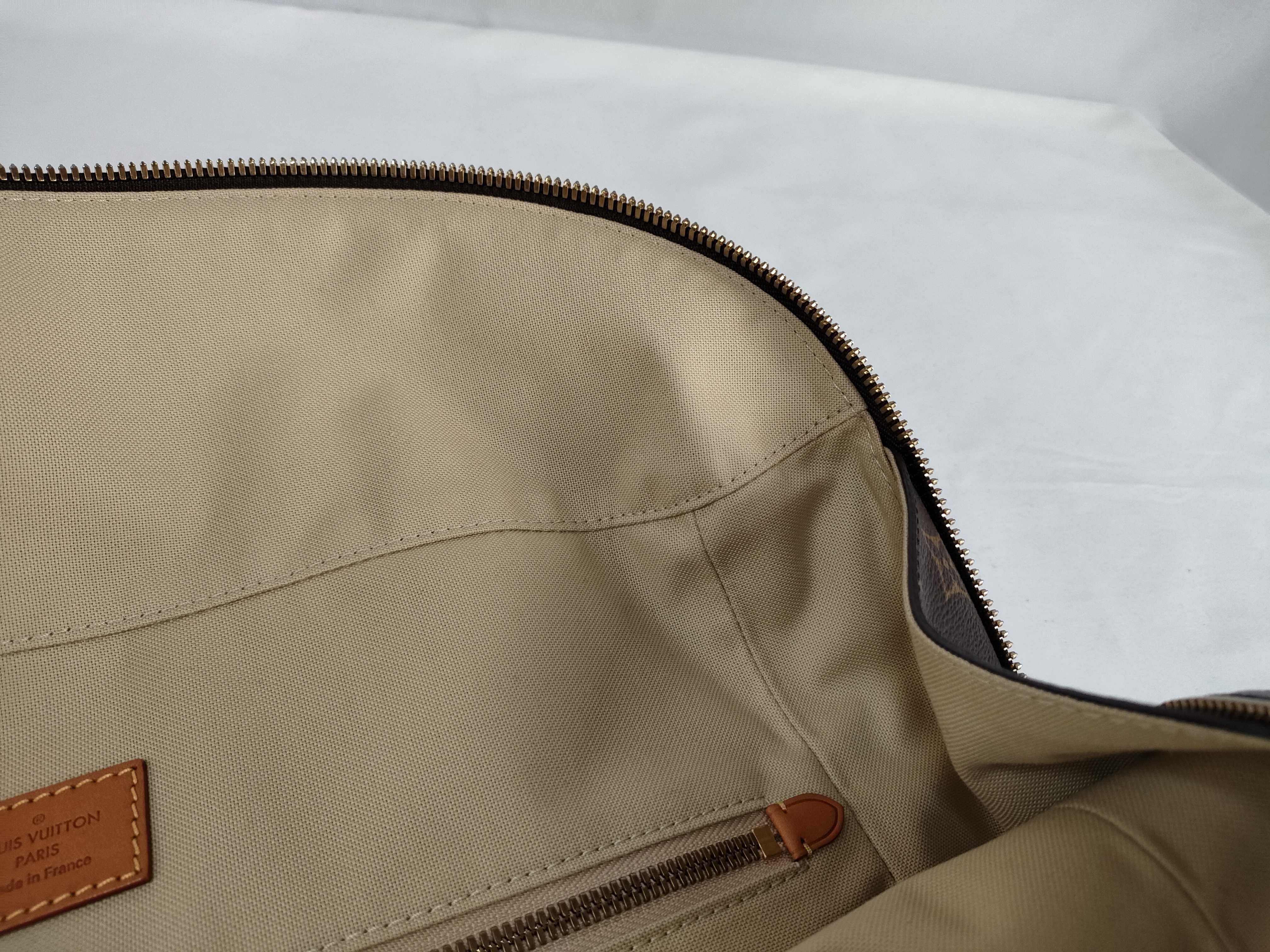 Monogram Karl Lagerfeld Collaboration Perforated Bag GM (Zipper torn) Tote Bag — view 15