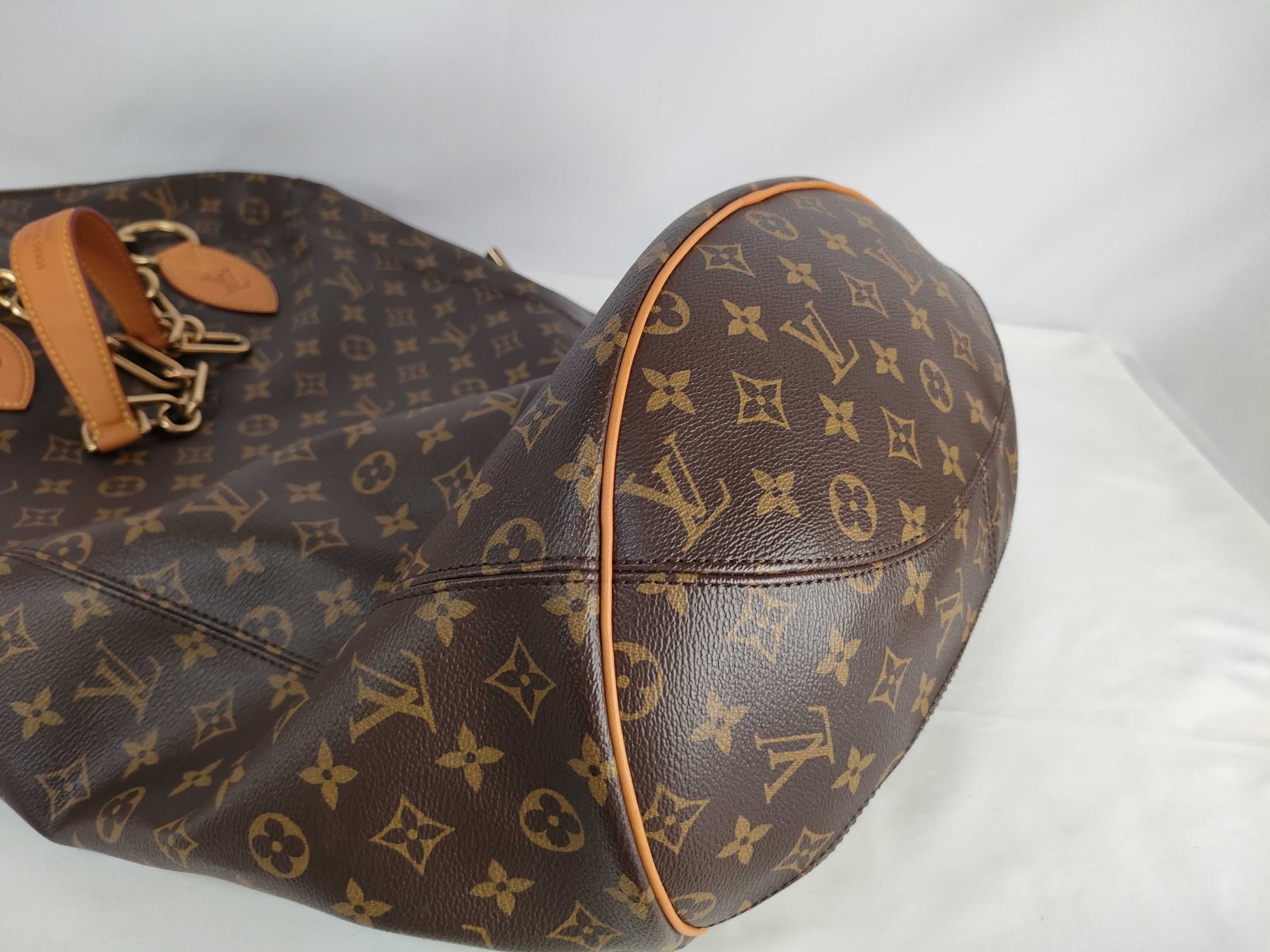 Monogram Karl Lagerfeld Collaboration Perforated Bag GM (Zipper torn) Tote Bag — view 7