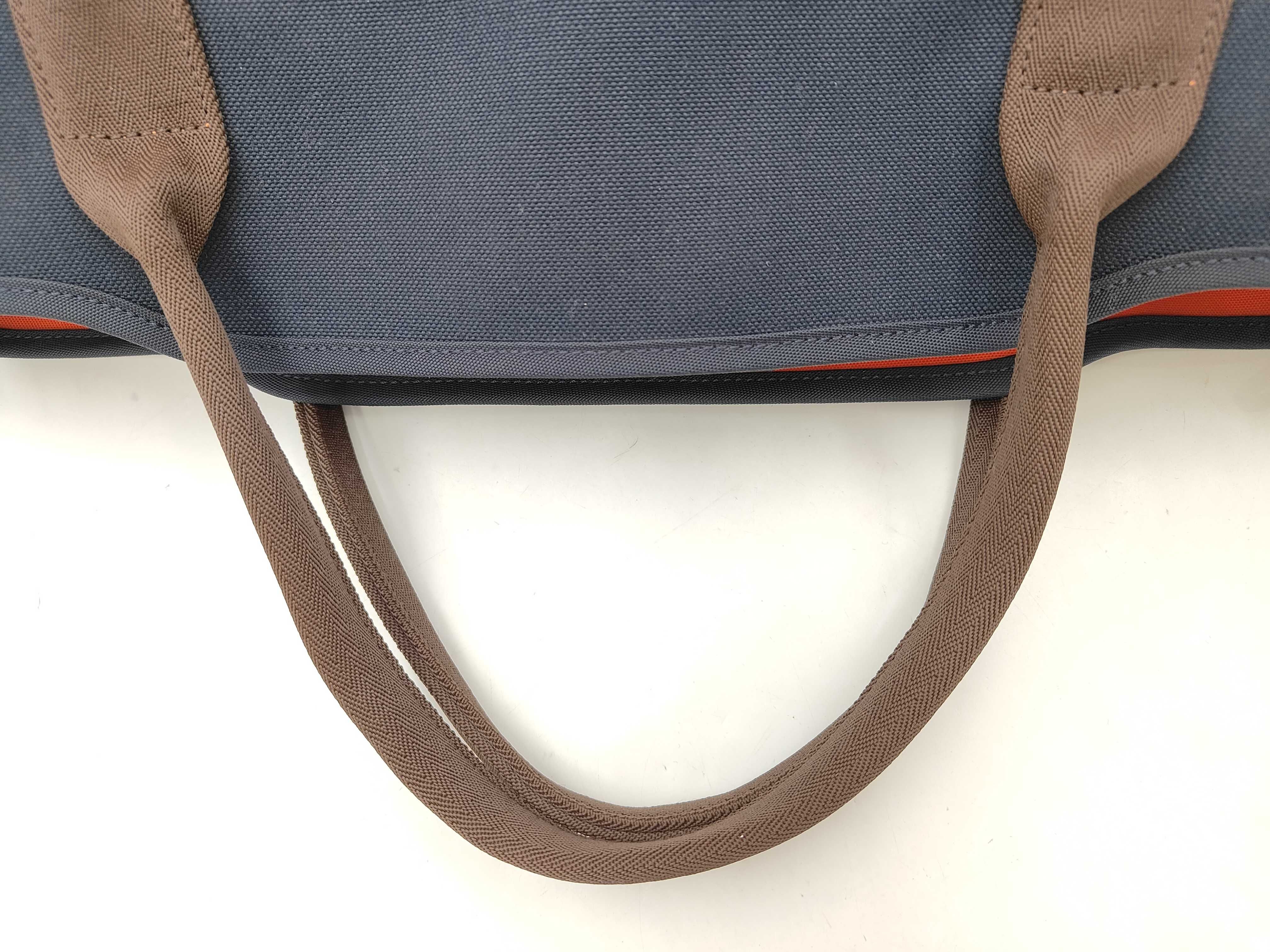 Sac de Pansage Canvas Navy Tote Bag — view 3