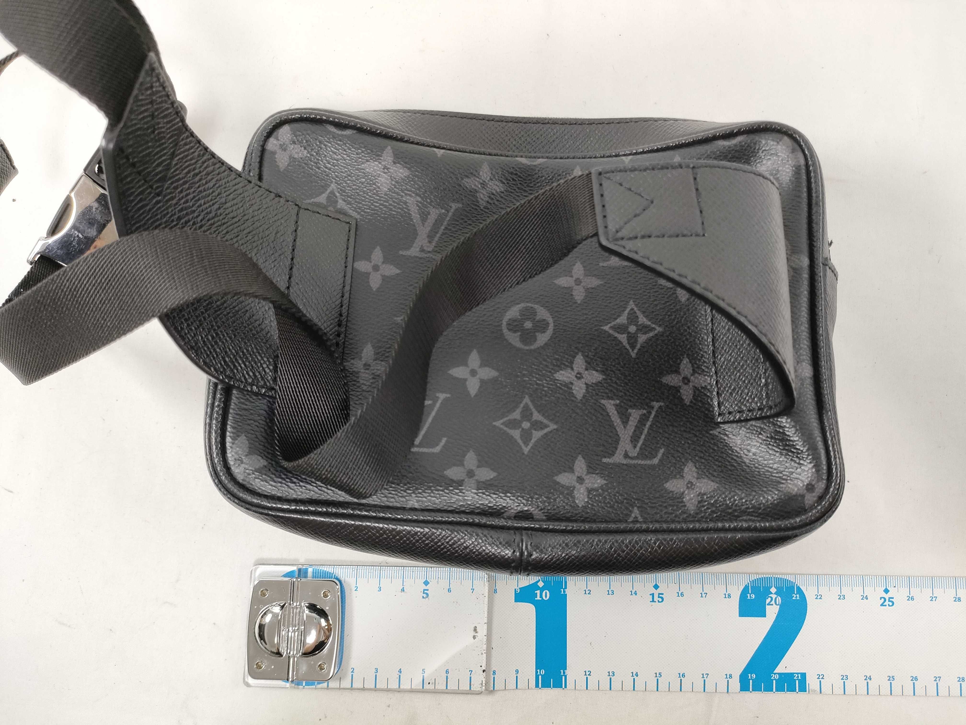 Taiga Noir Black Taigarama Collection Bum Bag Outdoor Waist Bag — view 2