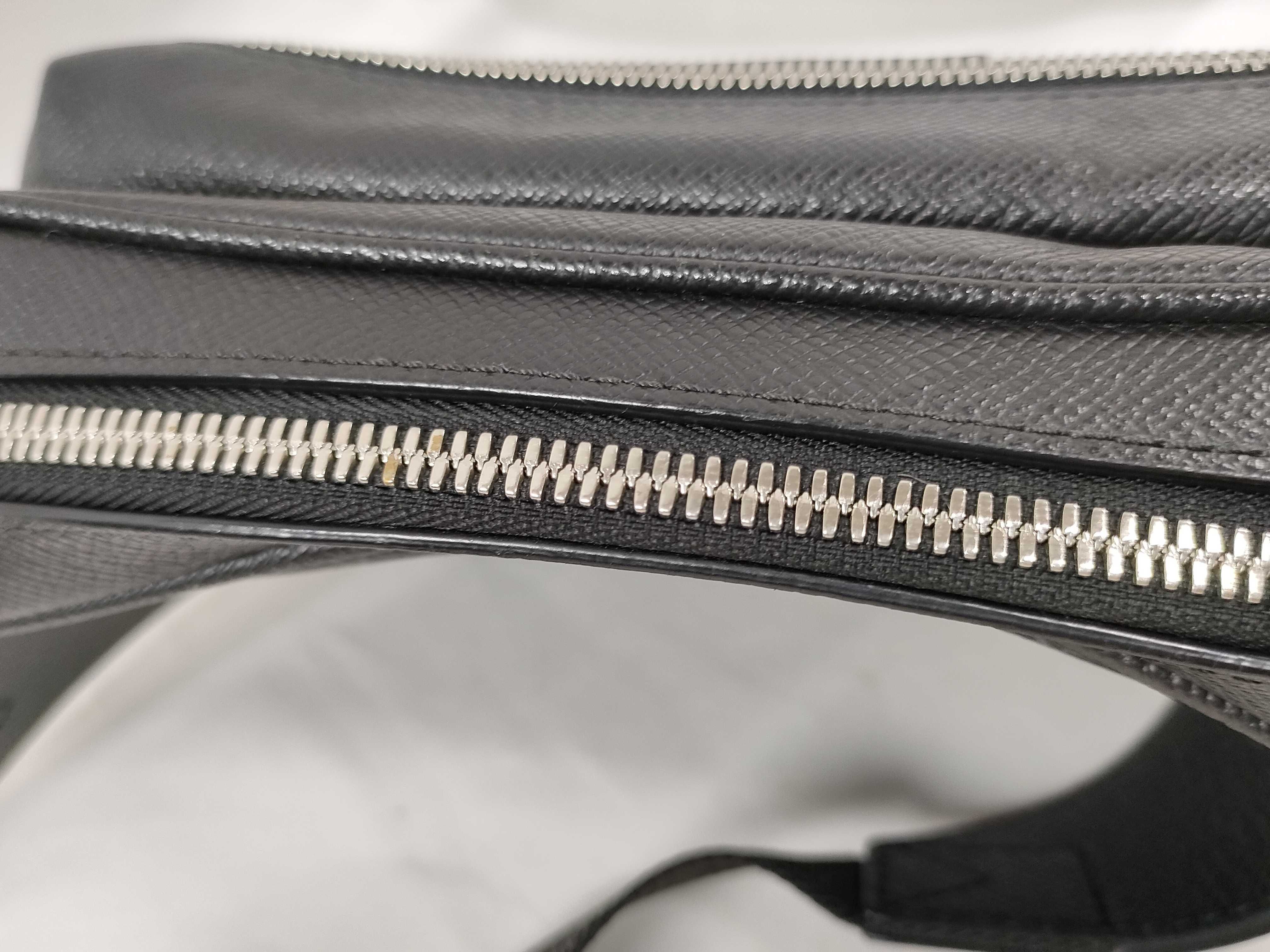 Taiga Noir Black Taigarama Collection Bum Bag Outdoor Waist Bag — view 7