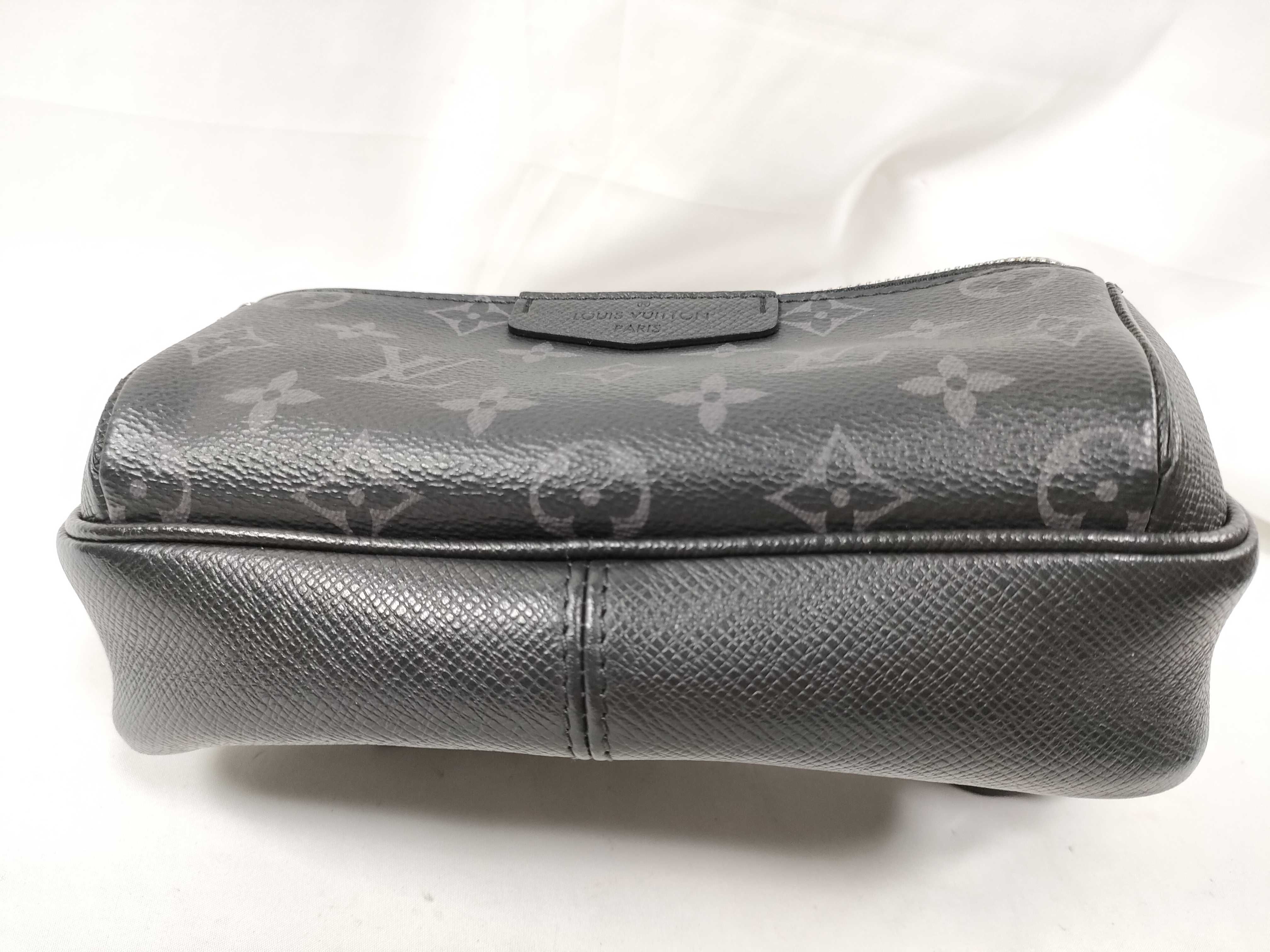 Taiga Noir Black Taigarama Collection Bum Bag Outdoor Waist Bag — view 9