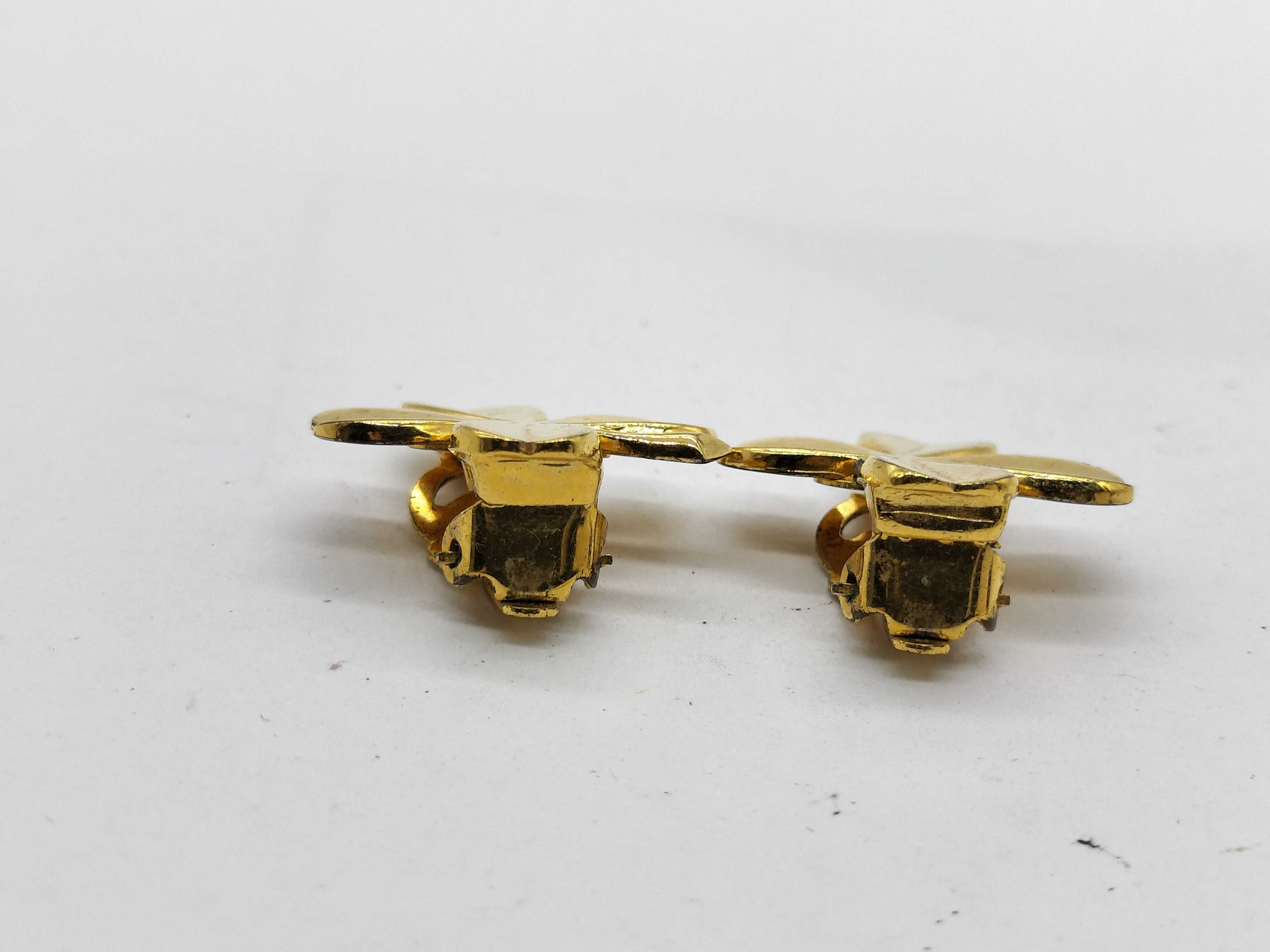 93A Clover Motif Earrings — view 2