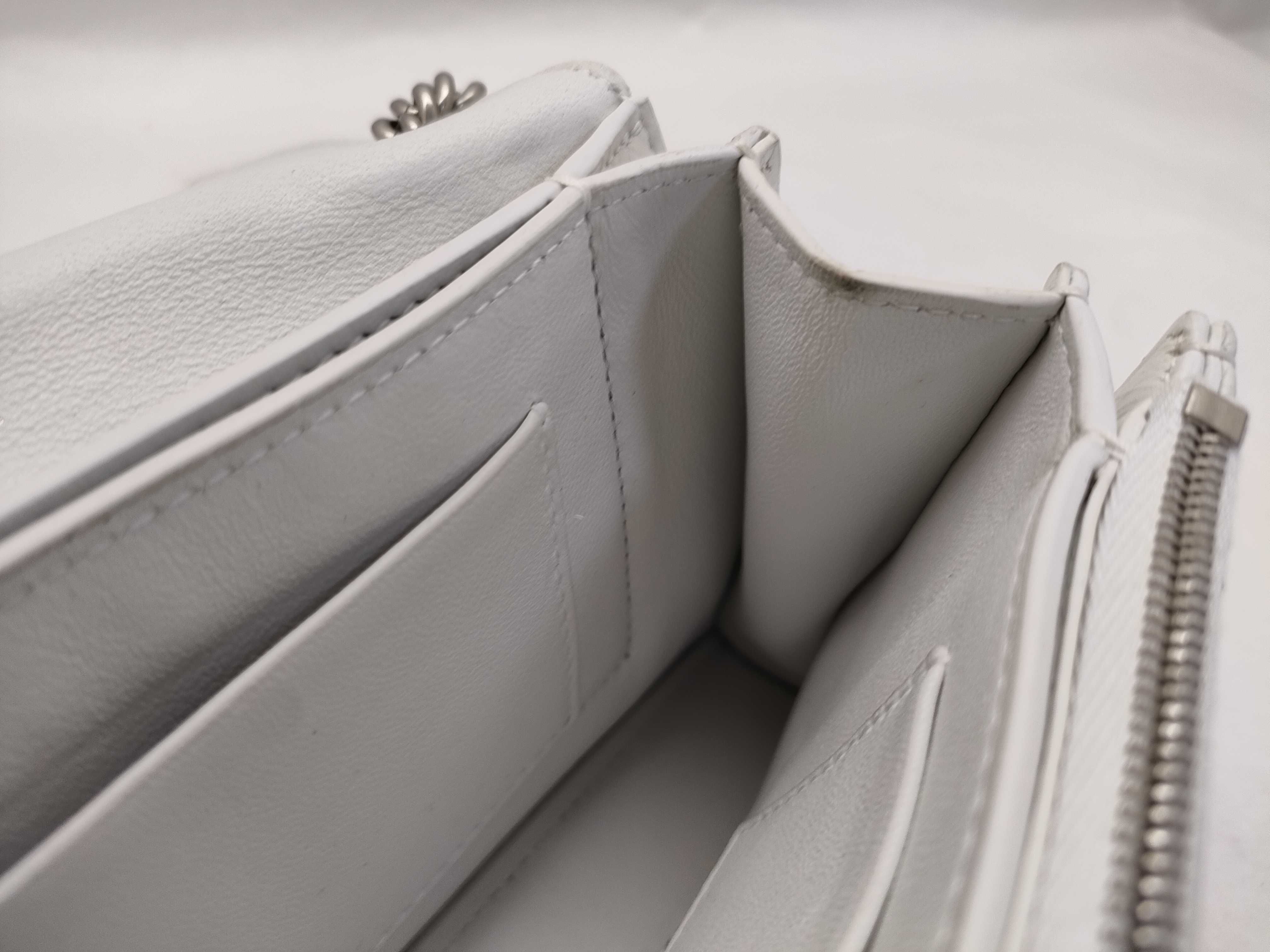 Crush Chain Shoulder Bag 736016 White Shoulder Bag — view 11