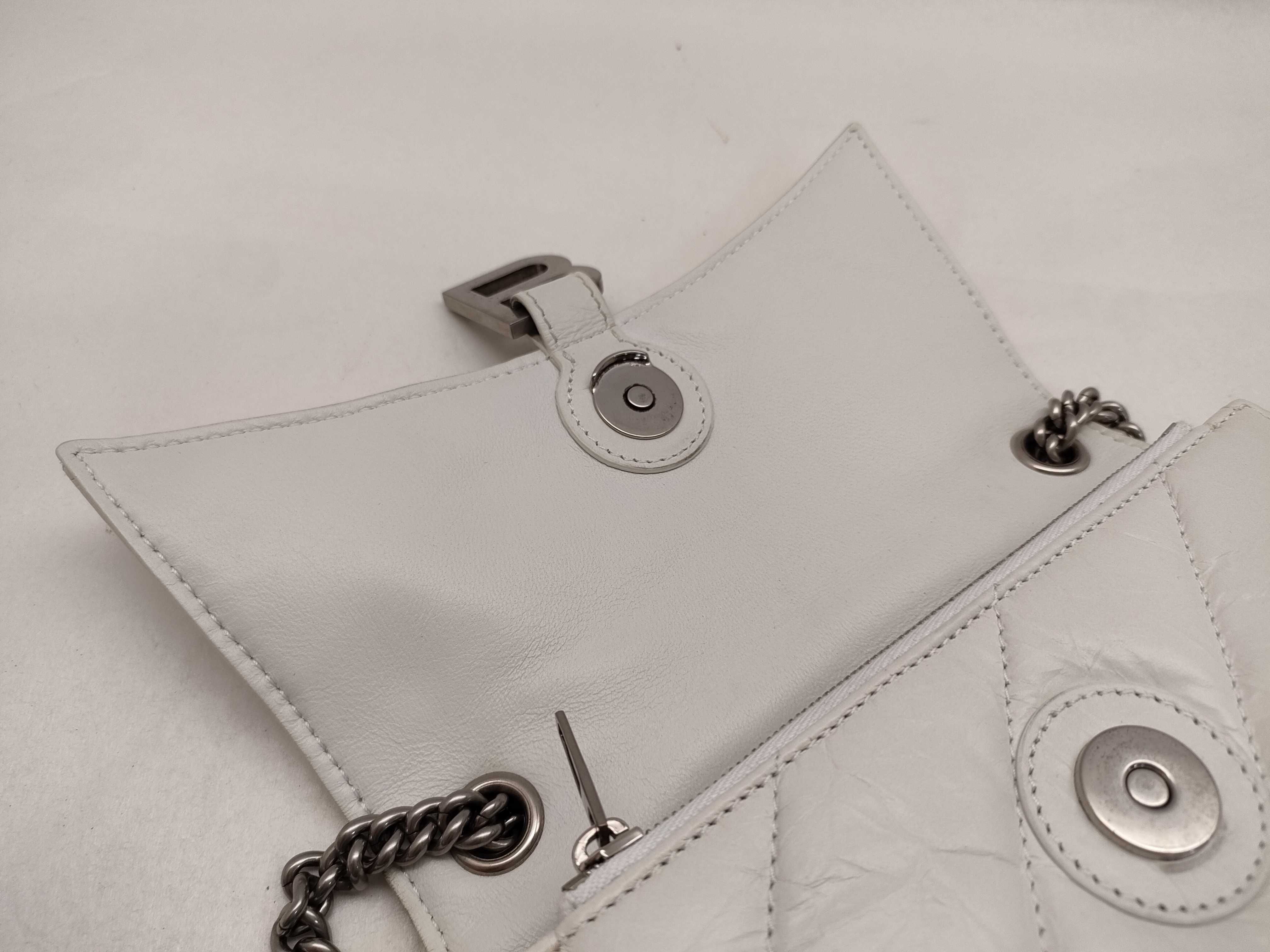 Crush Chain Shoulder Bag 736016 White Shoulder Bag — view 12