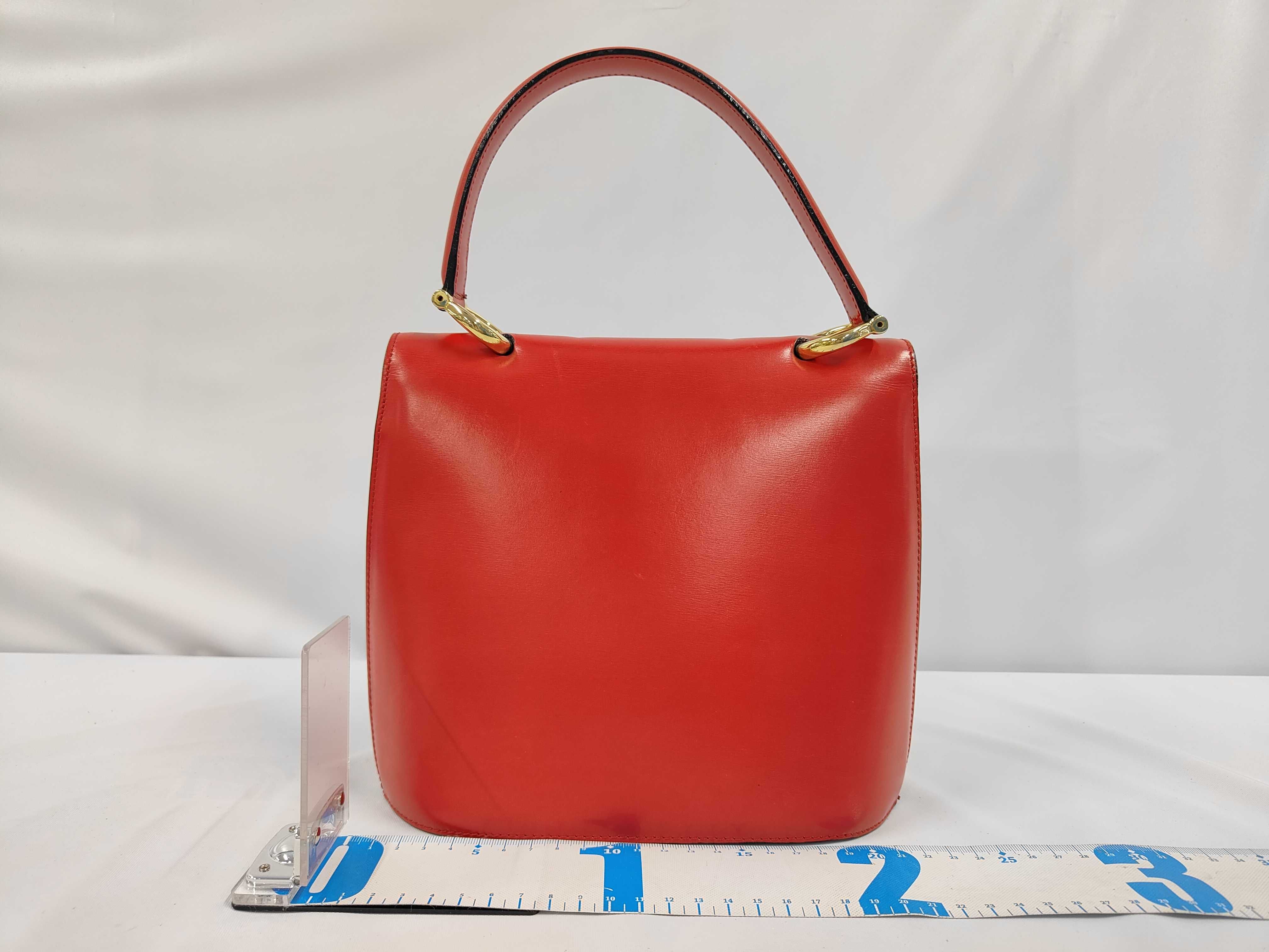 Leather Red Handbag — view 2