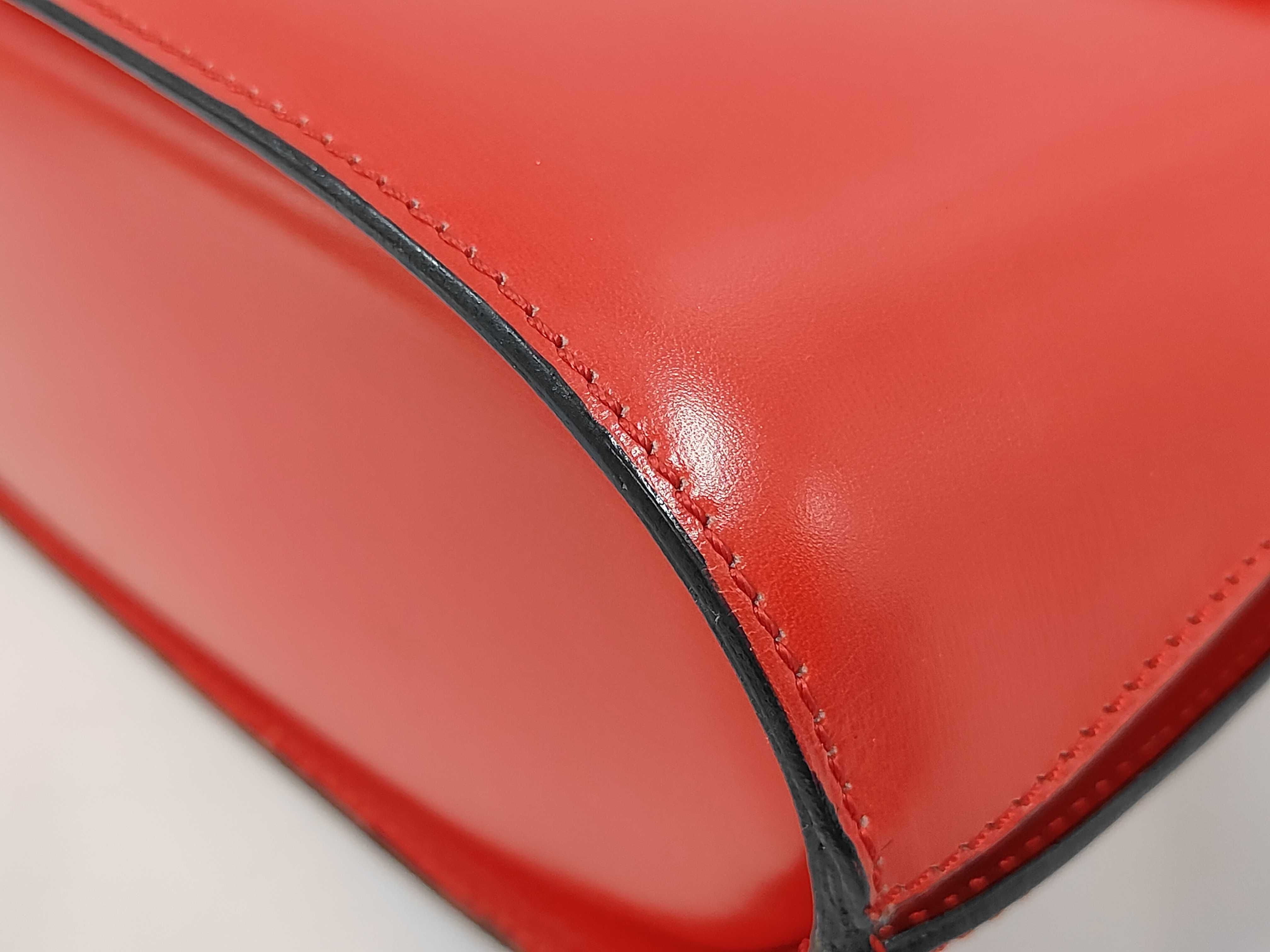 Leather Red Handbag — view 4