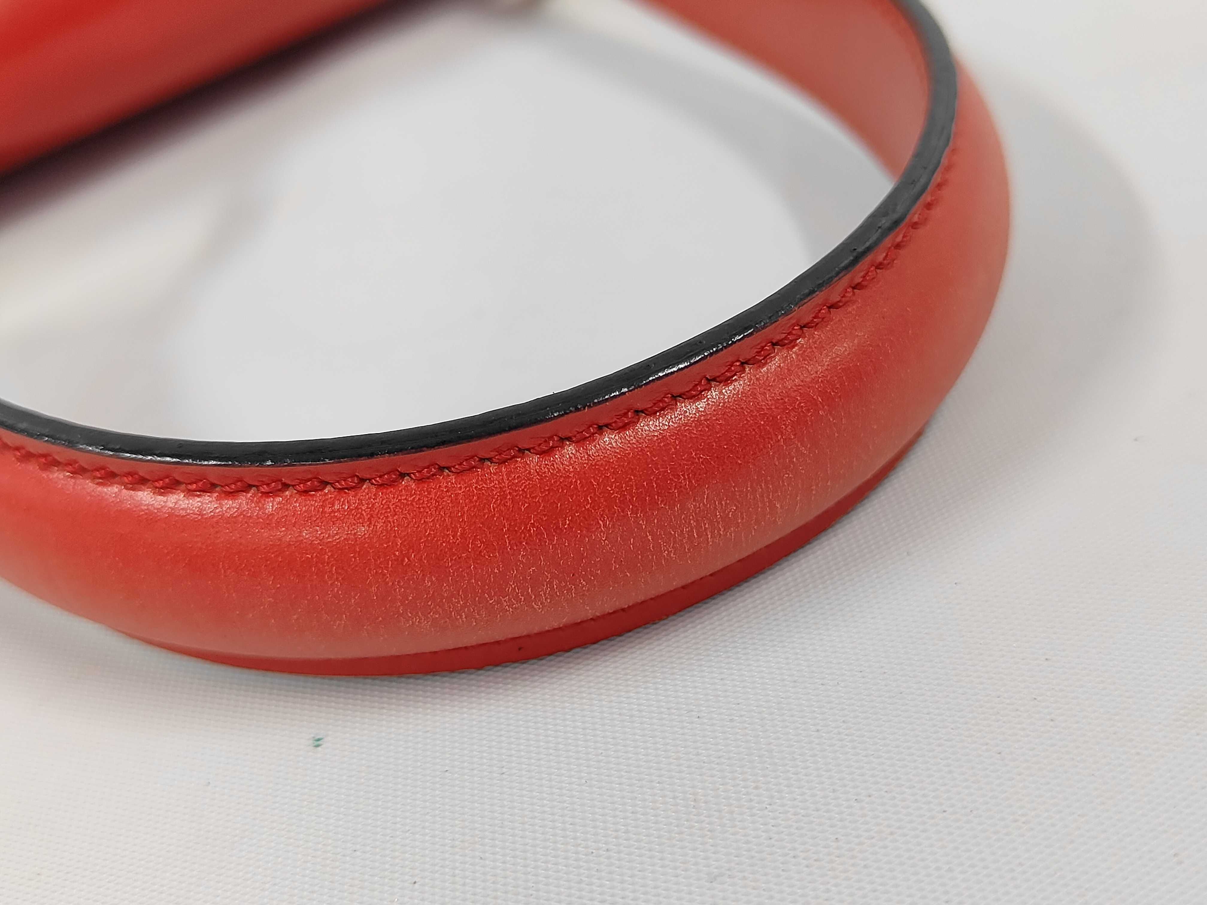 Leather Red Handbag — view 5