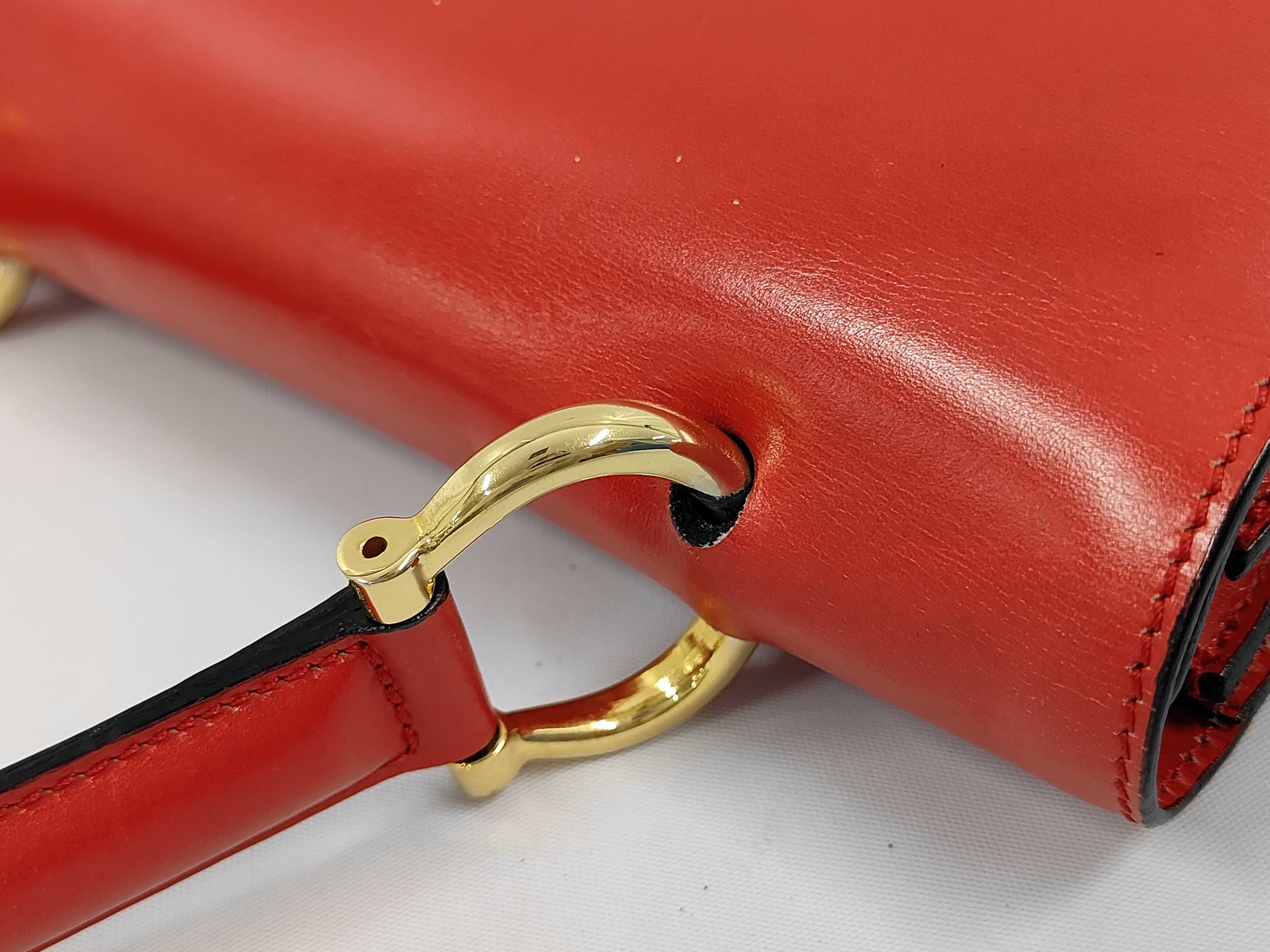 Leather Red Handbag — view 6
