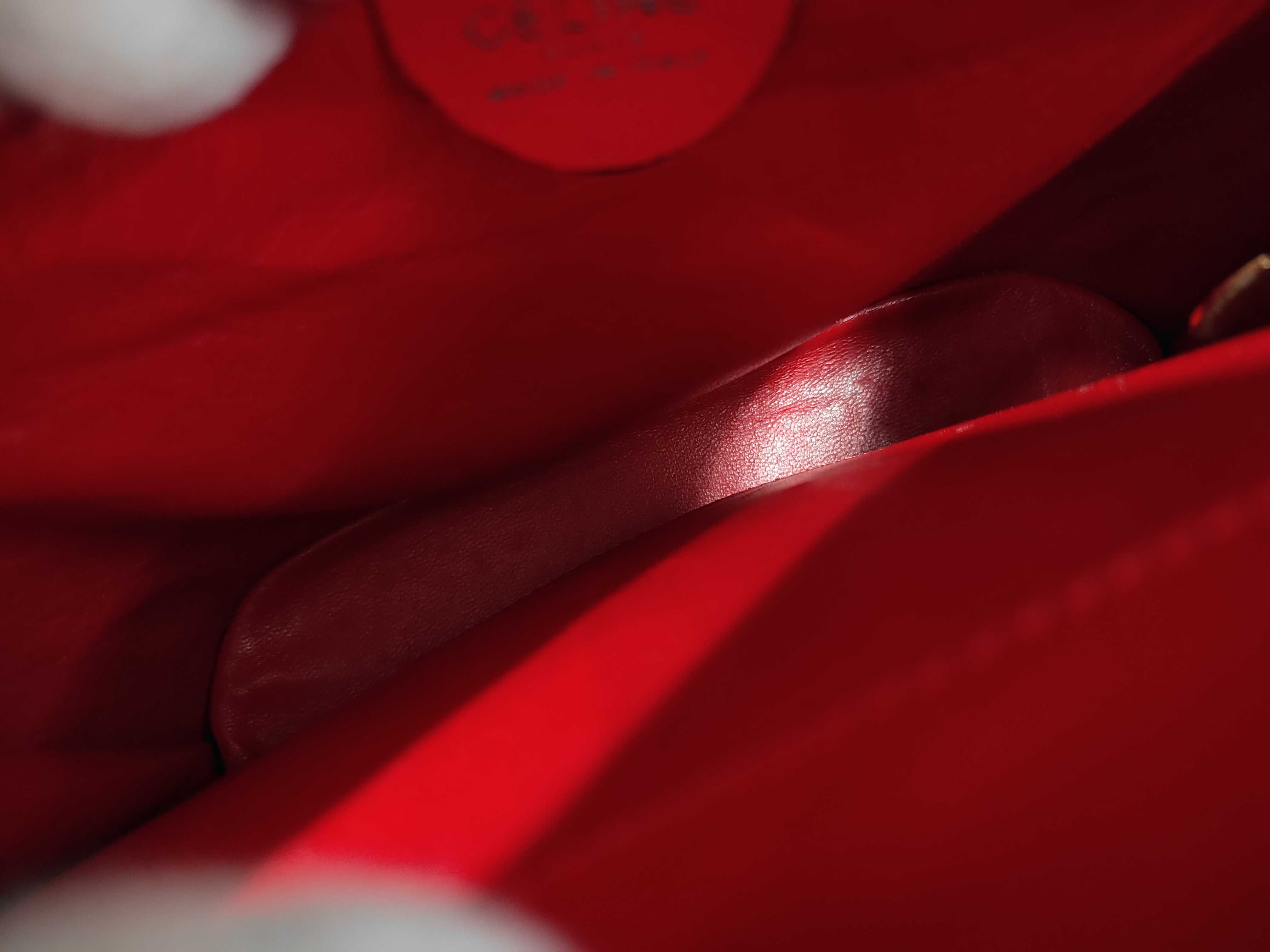 Leather Red Handbag — view 9