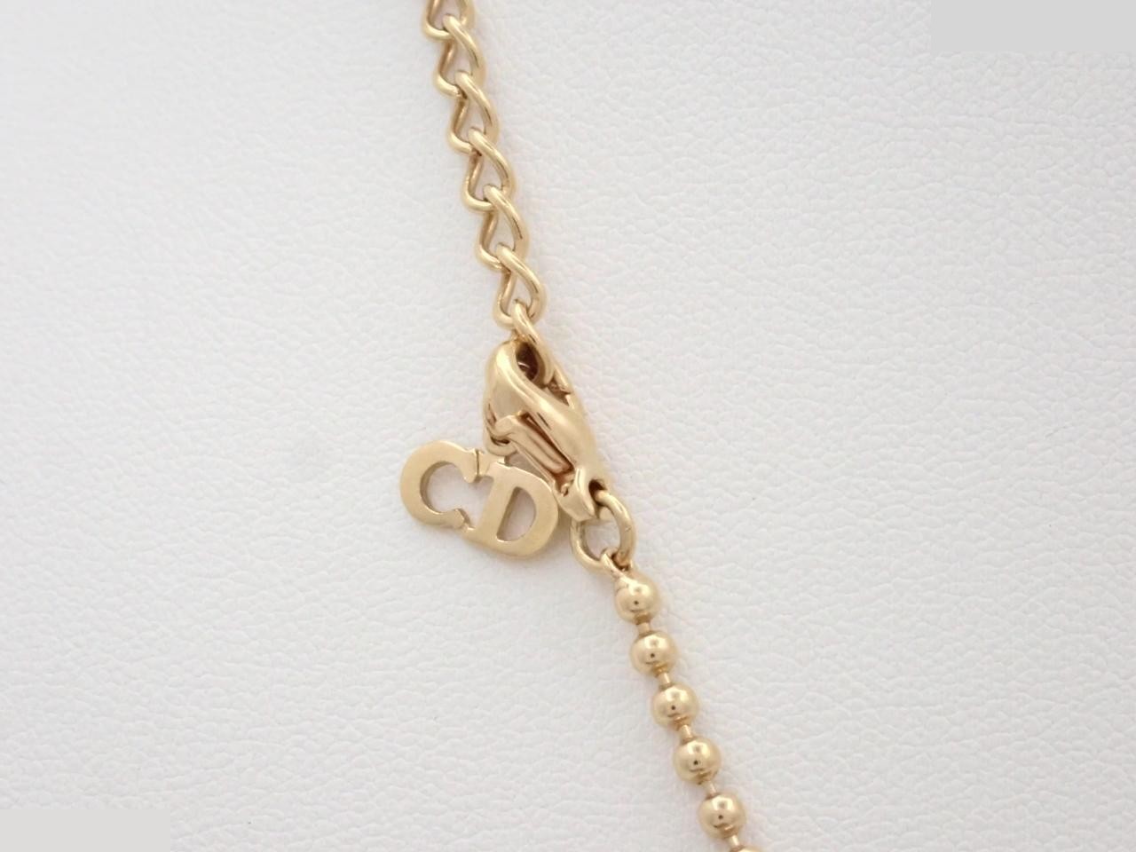 Colored gemstone necklace, chain approximately 42cm — view 2