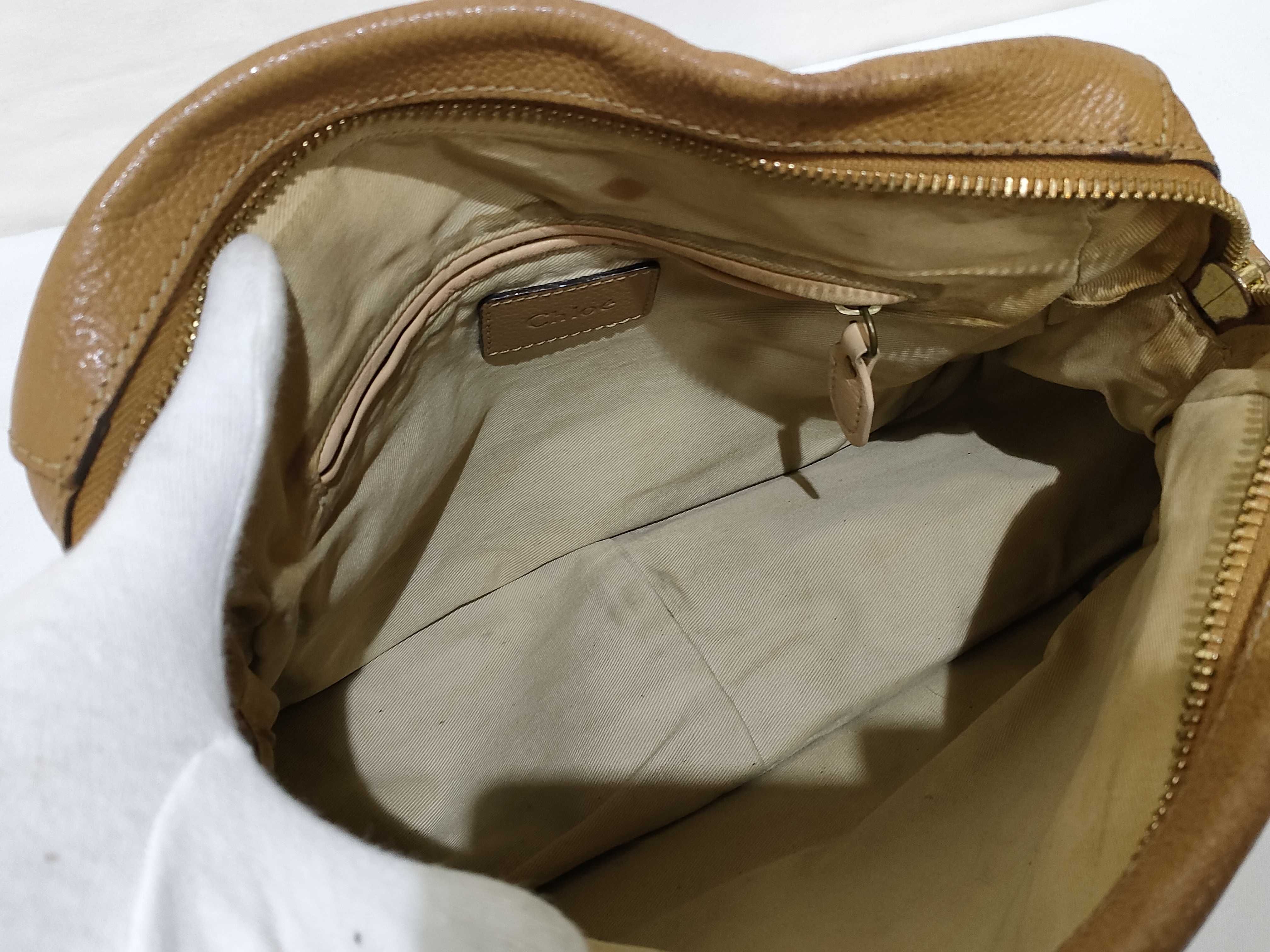 Paraty Handbag, Leather, Camel — view 9