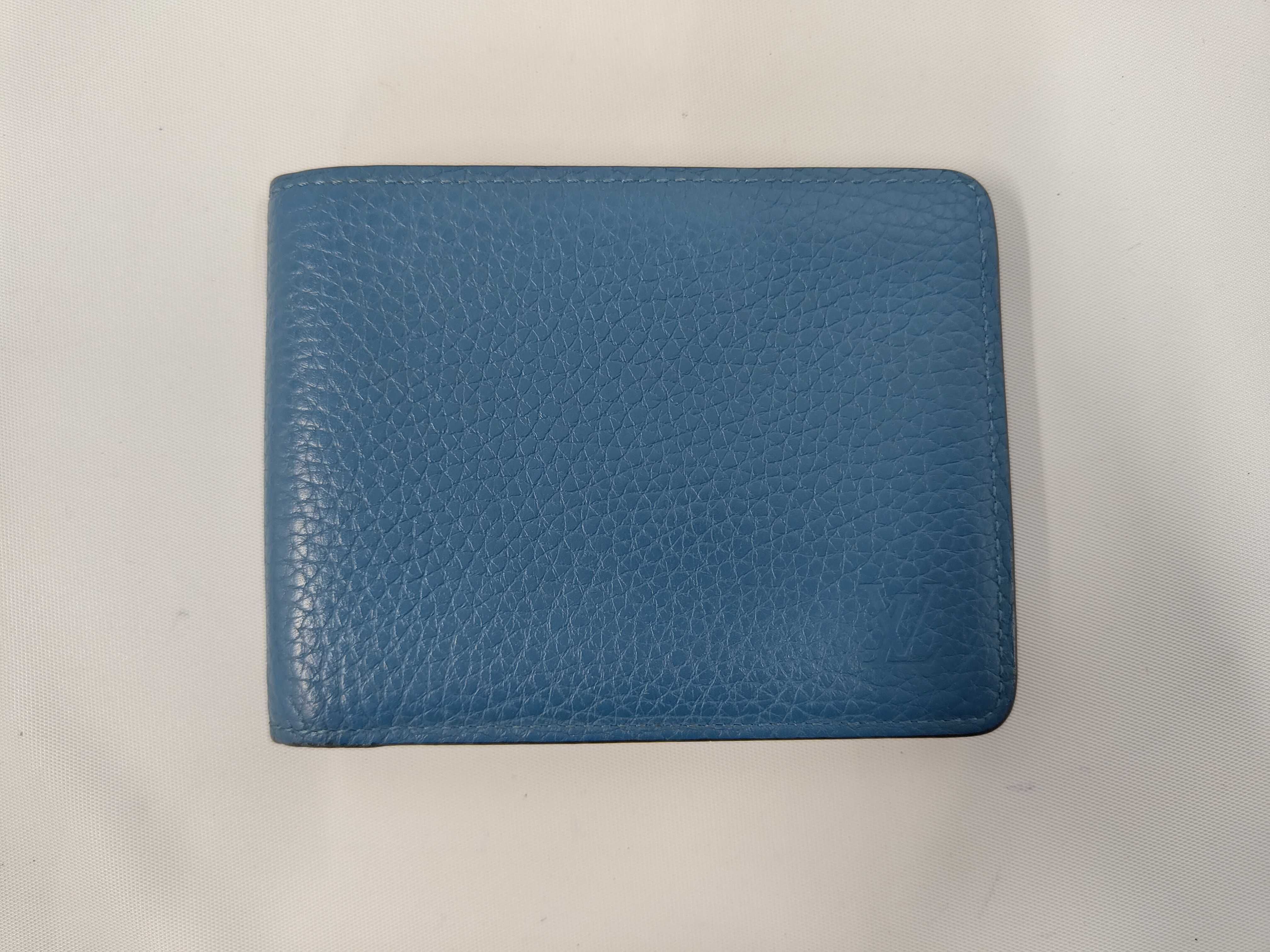 LV Epi Blue Wallet
