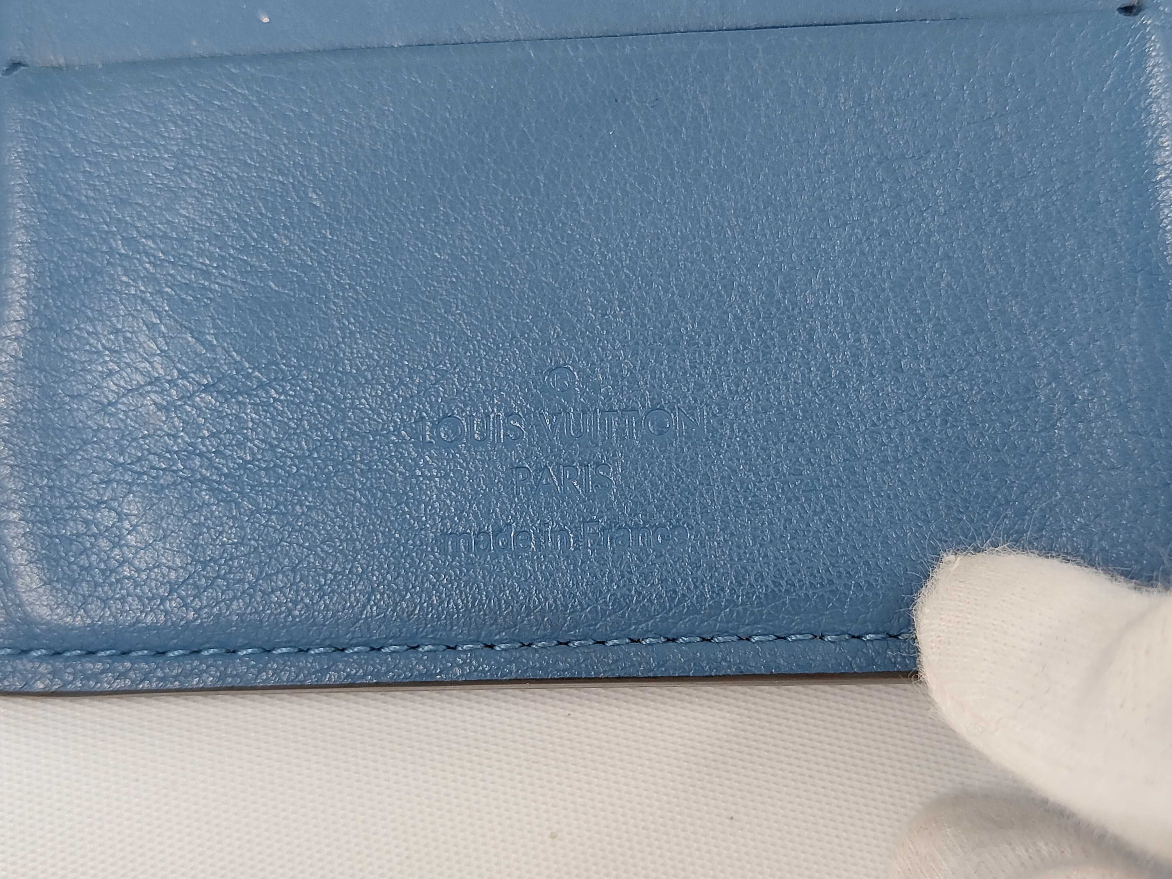 LV Epi Blue Wallet — view 6
