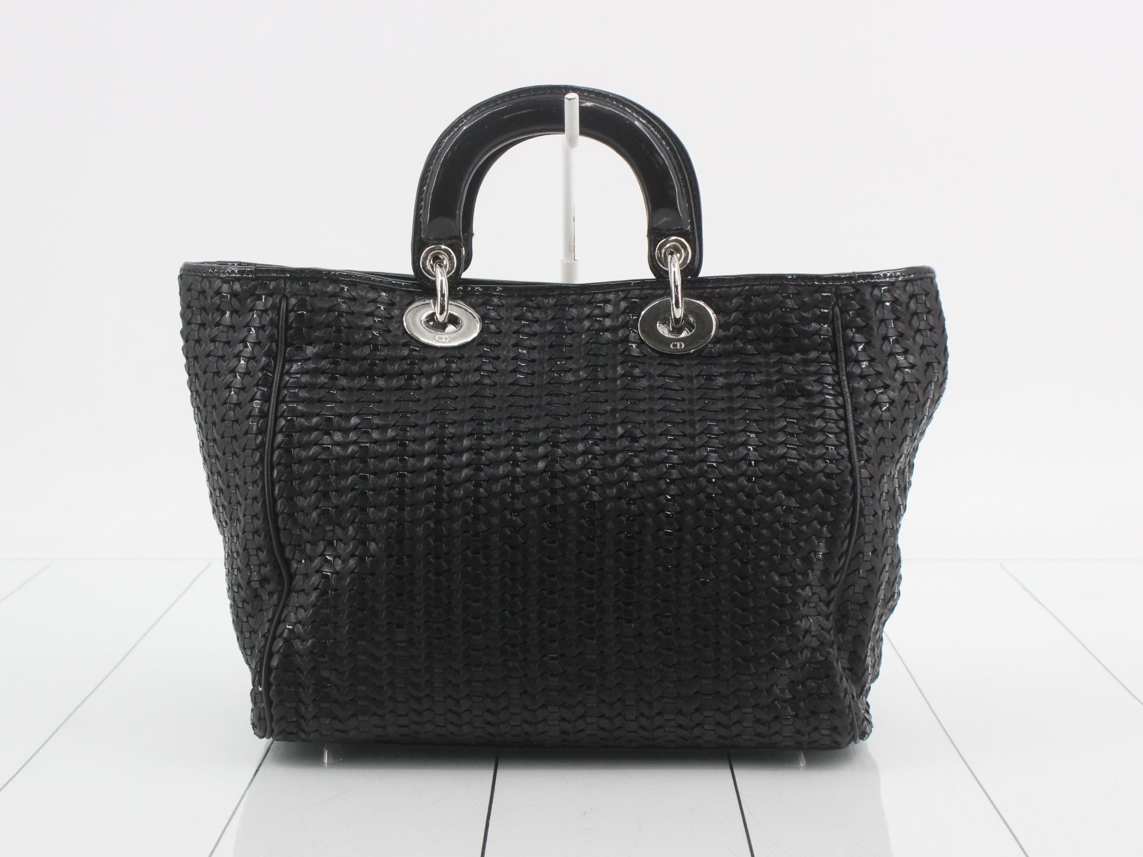 Lady Dior, black leather — view 2