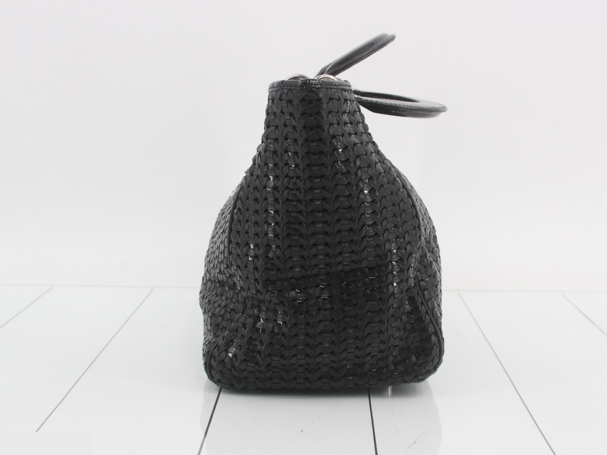 Lady Dior, black leather — view 3